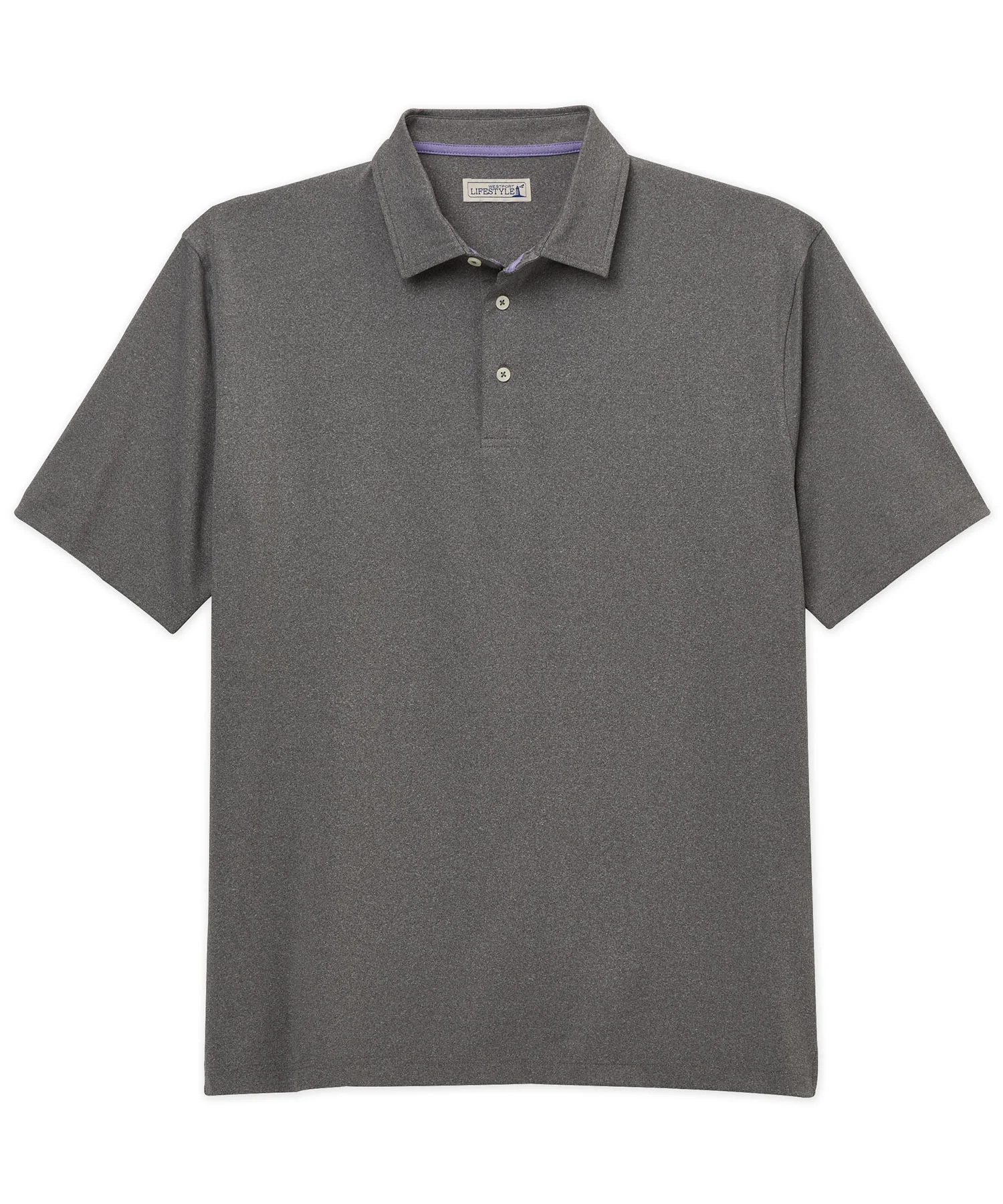 Westport Lifestyle Short Sleeve Performance Polo Knit Shirt - Image 10