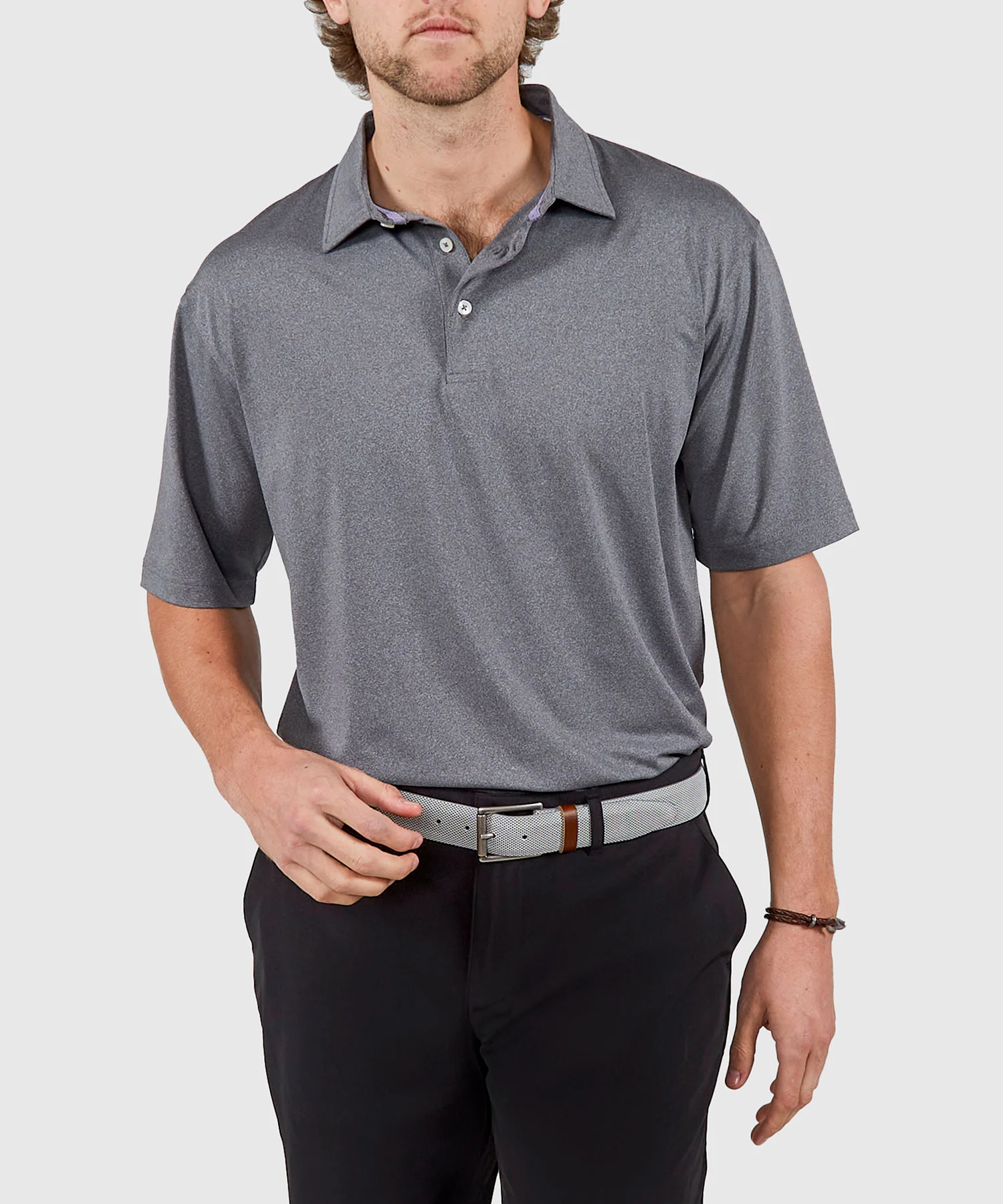 Westport Lifestyle Short Sleeve Performance Polo Knit Shirt - Image 15