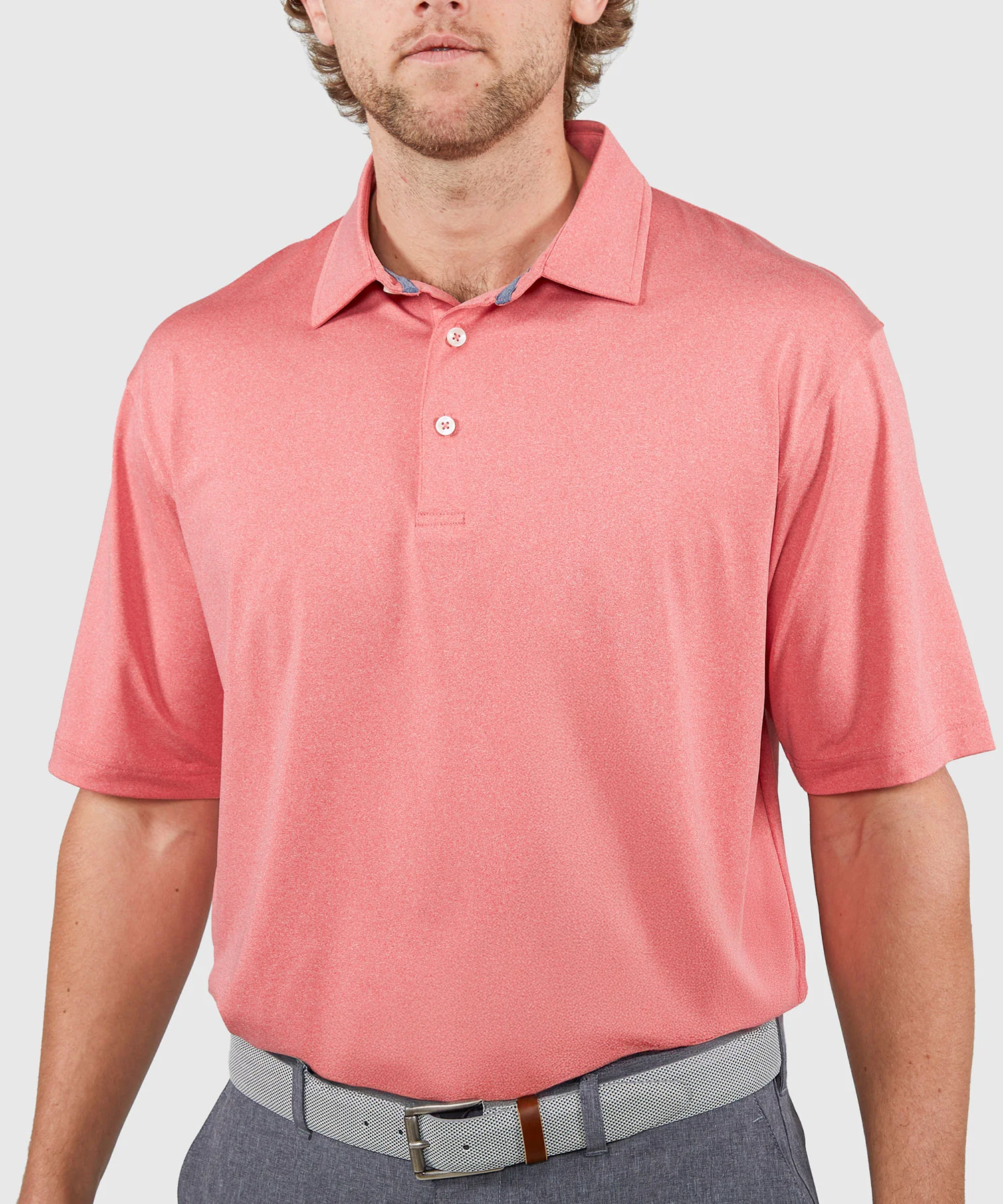 Westport Lifestyle Short Sleeve Performance Polo Knit Shirt - Image 23