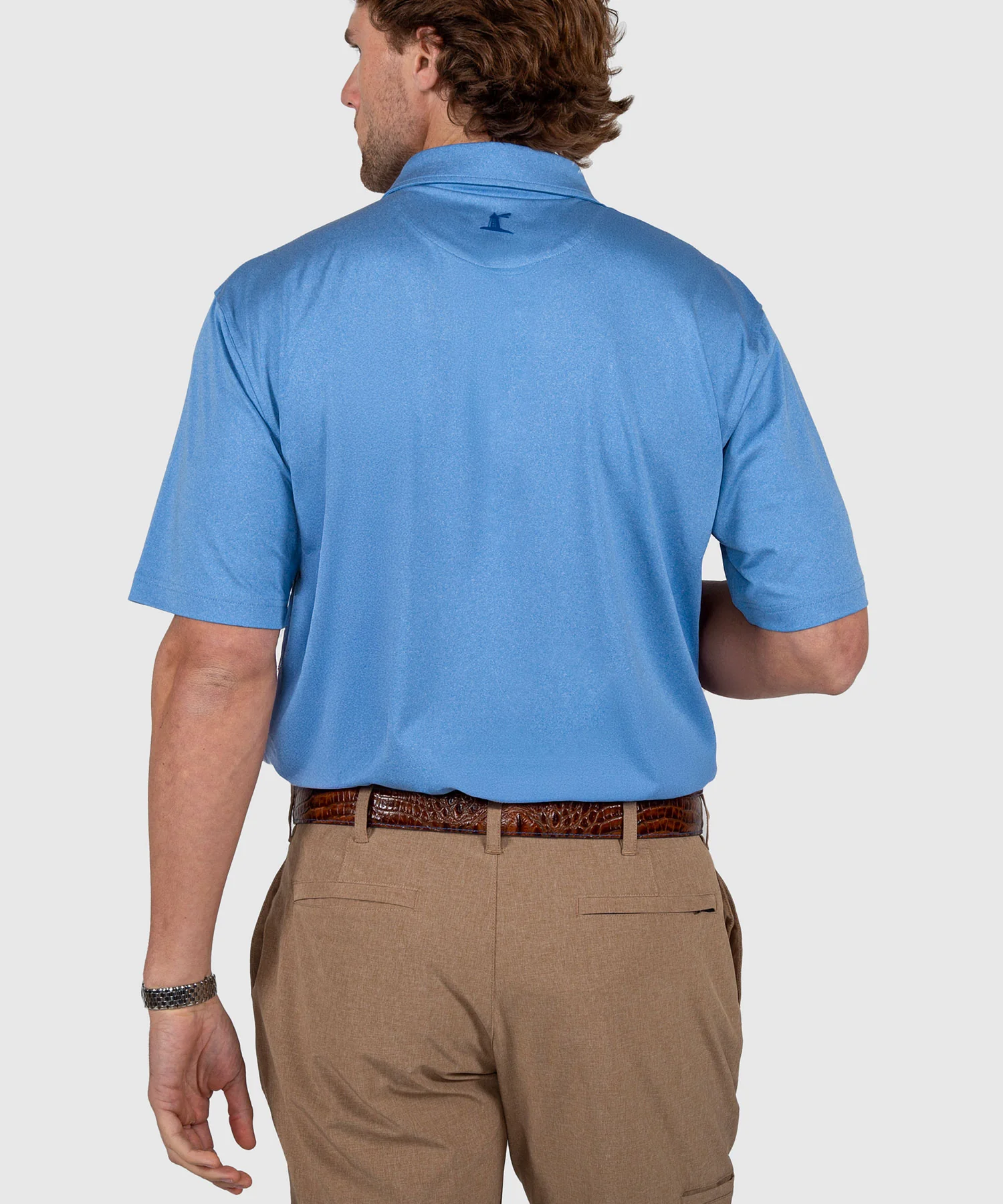Westport Lifestyle Short Sleeve Performance Polo Knit Shirt - Image 29