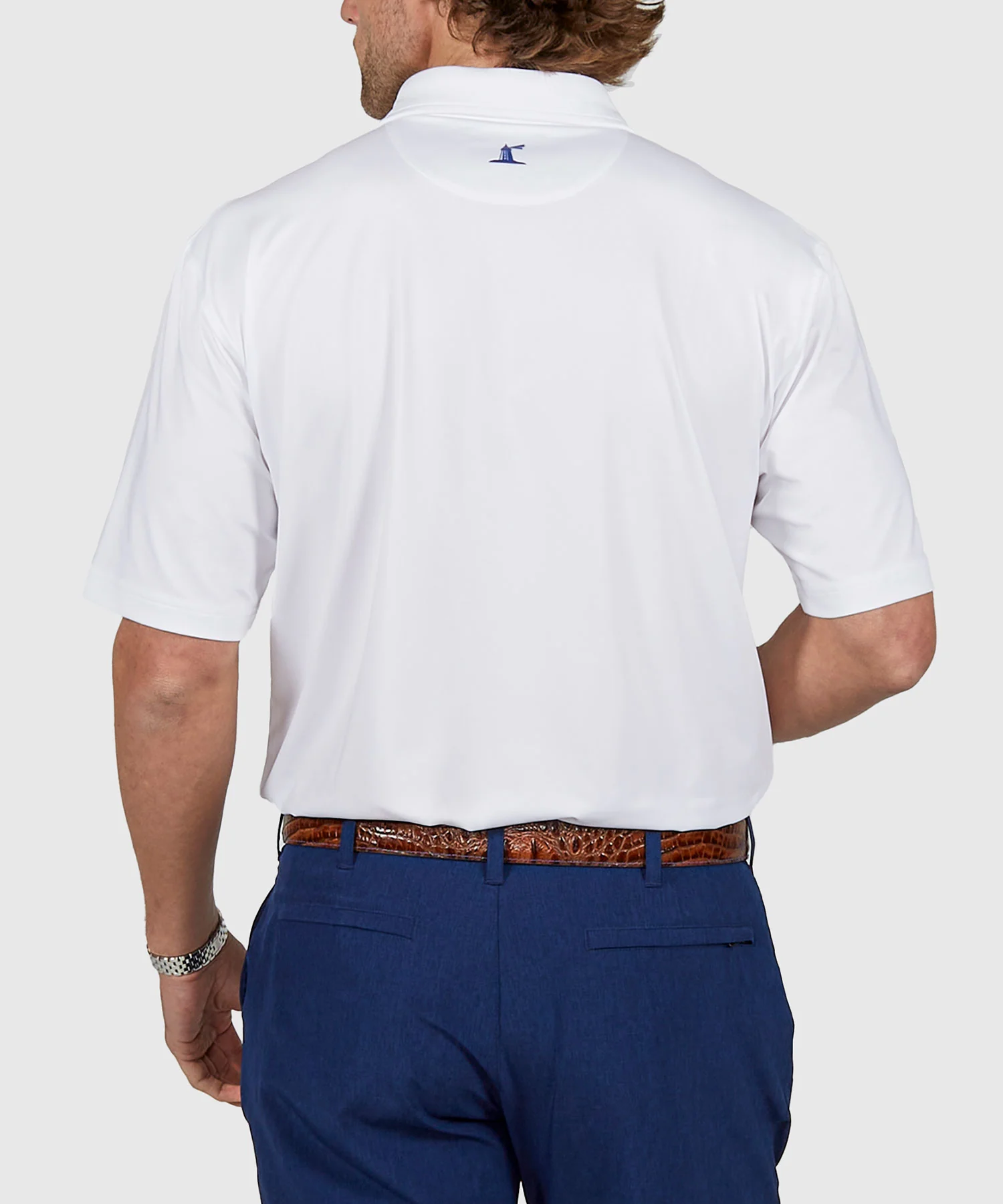 Westport Lifestyle Short Sleeve Performance Polo Knit Shirt - Image 39