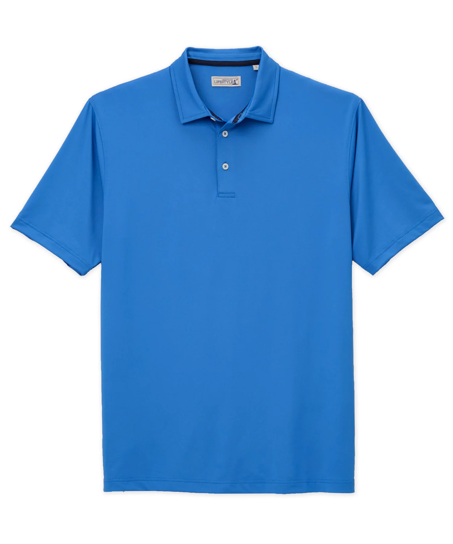 Westport Lifestyle Short Sleeve Performance Polo Knit Shirt - Image 41