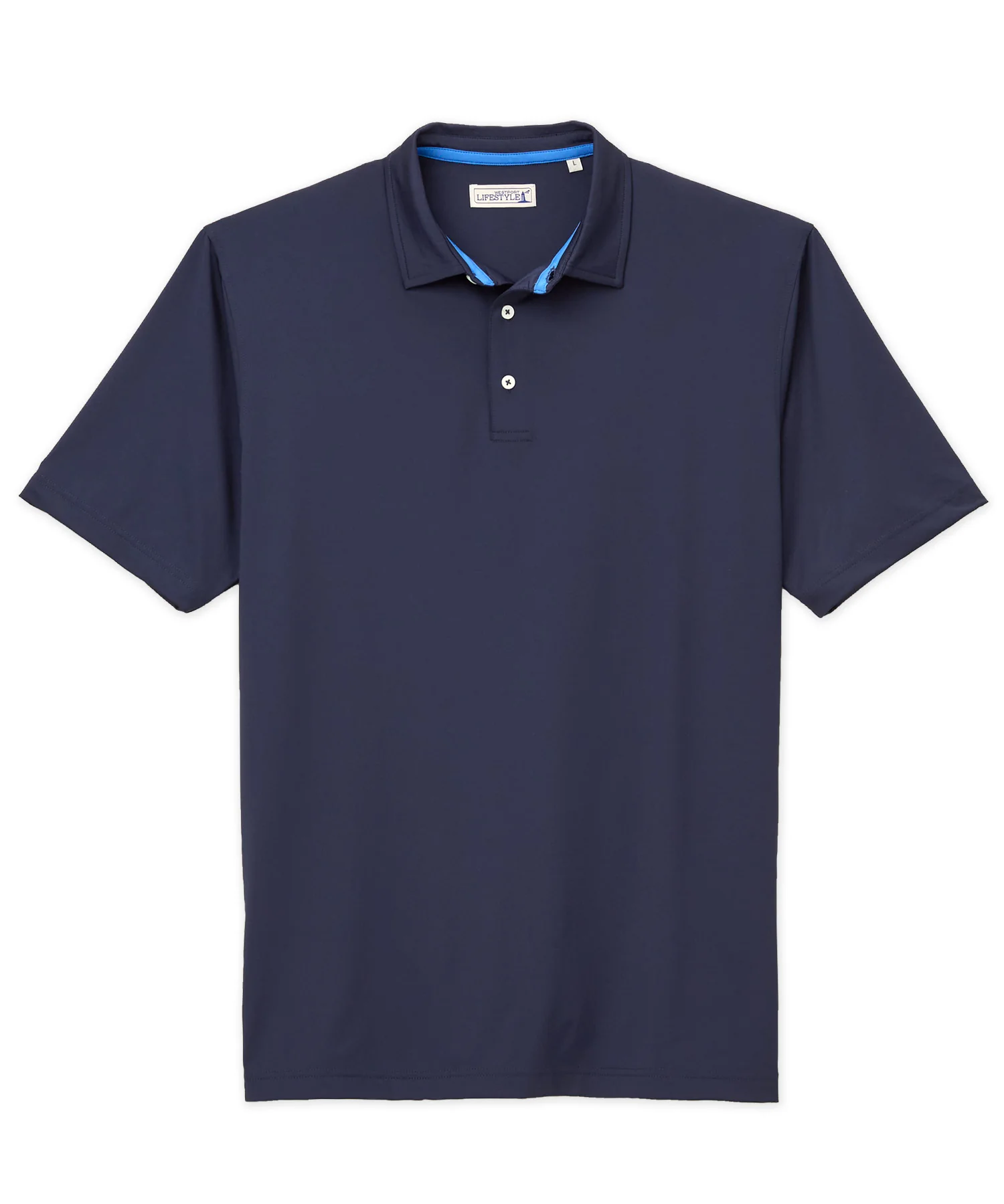 Westport Lifestyle Short Sleeve Performance Polo Knit Shirt - Image 46