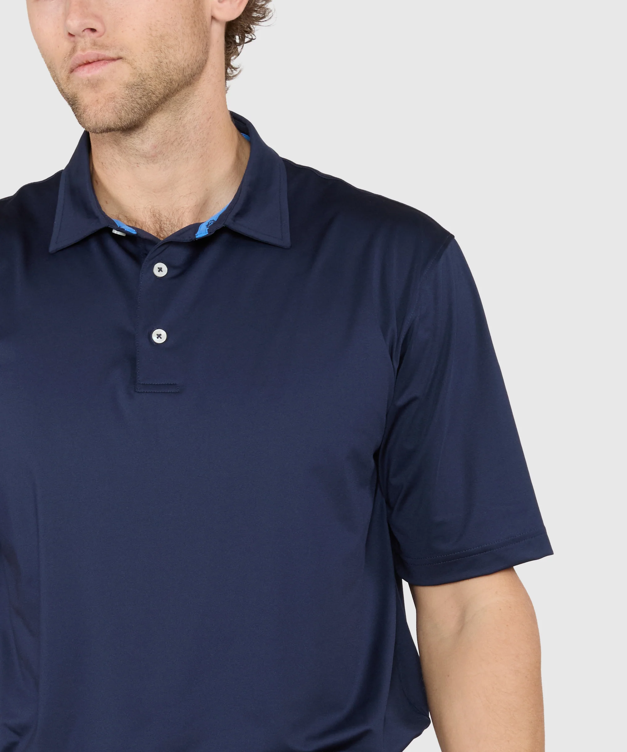 Westport Lifestyle Short Sleeve Performance Polo Knit Shirt - Image 48