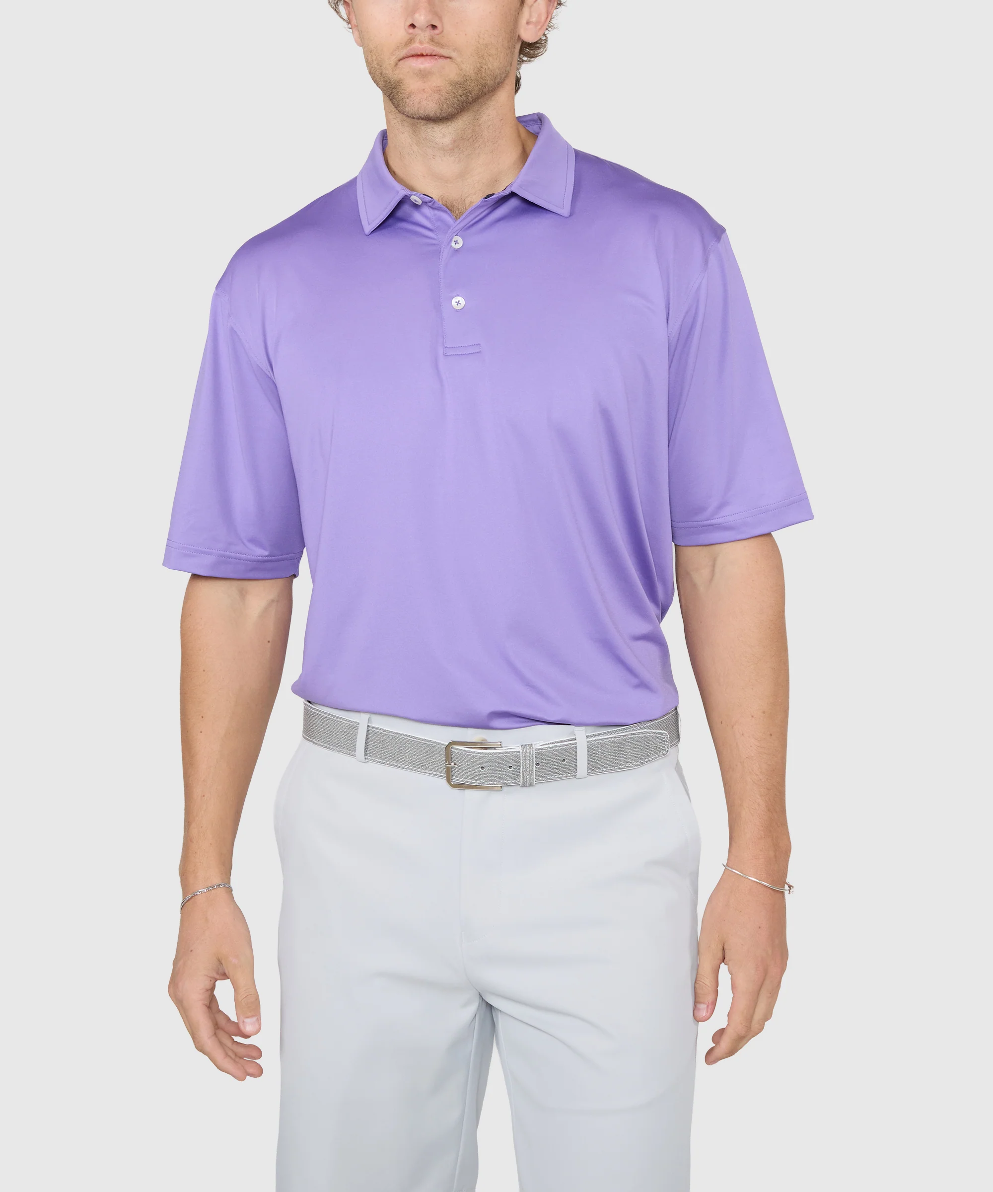 Westport Lifestyle Short Sleeve Performance Polo Knit Shirt - Image 52