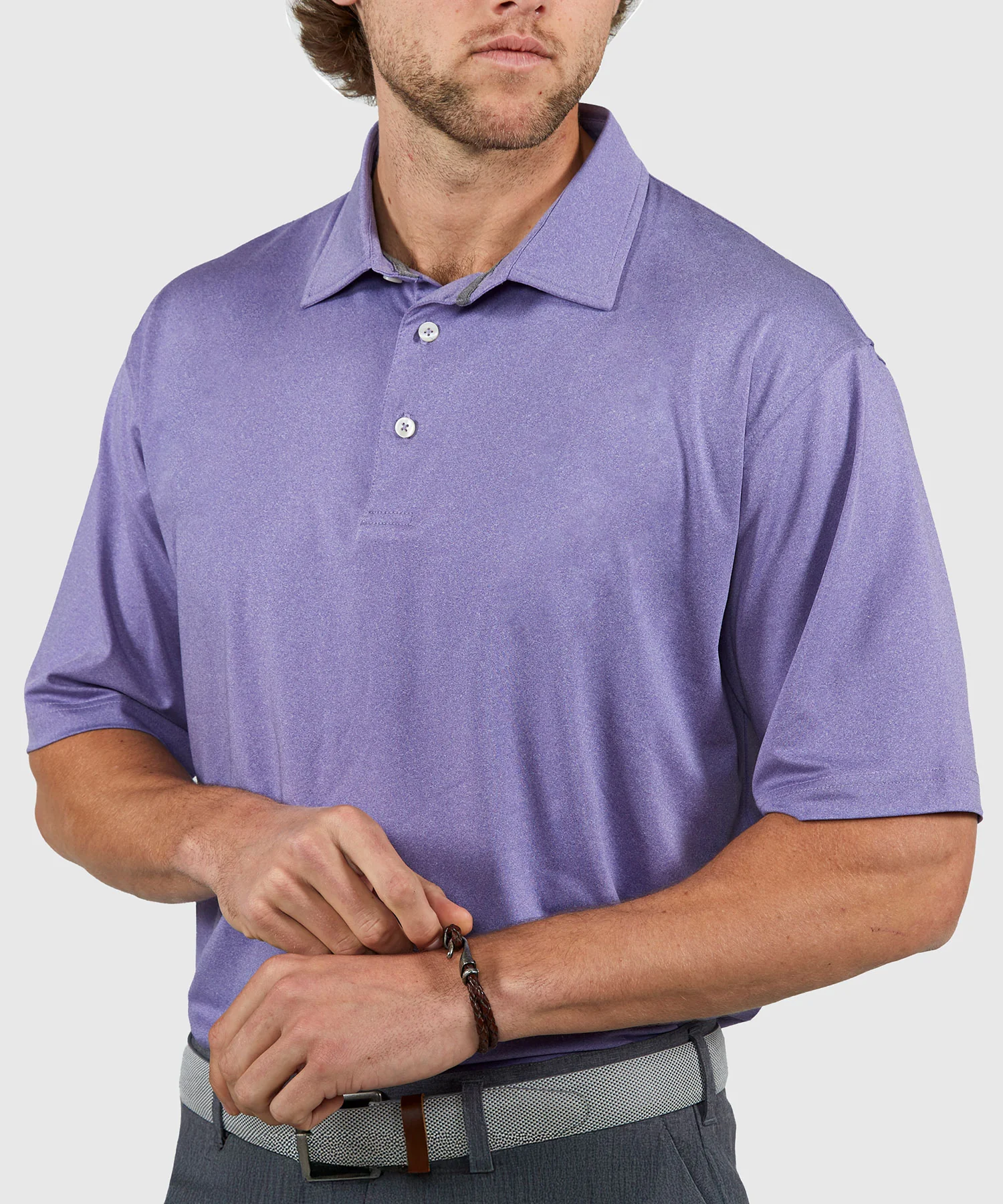 Westport Lifestyle Short Sleeve Performance Polo Knit Shirt - Image 6