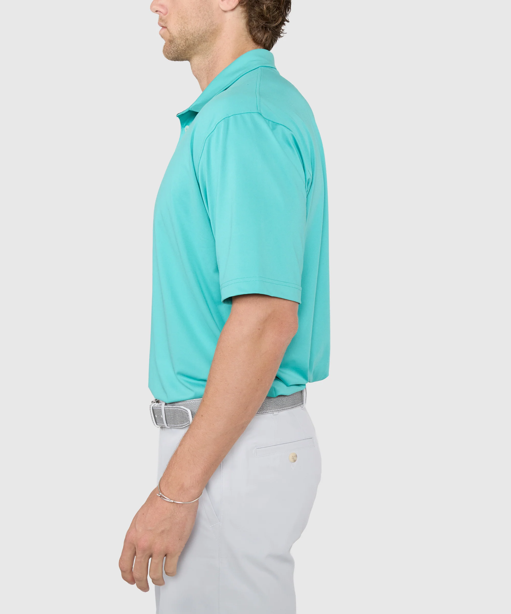Westport Lifestyle Short Sleeve Performance Polo Knit Shirt - Image 60