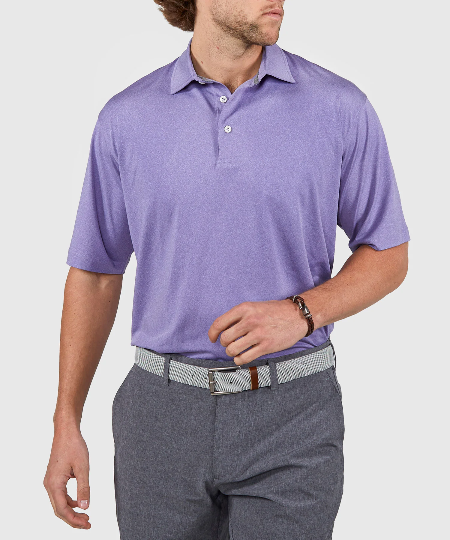 Westport Lifestyle Short Sleeve Performance Polo Knit Shirt - Image 8