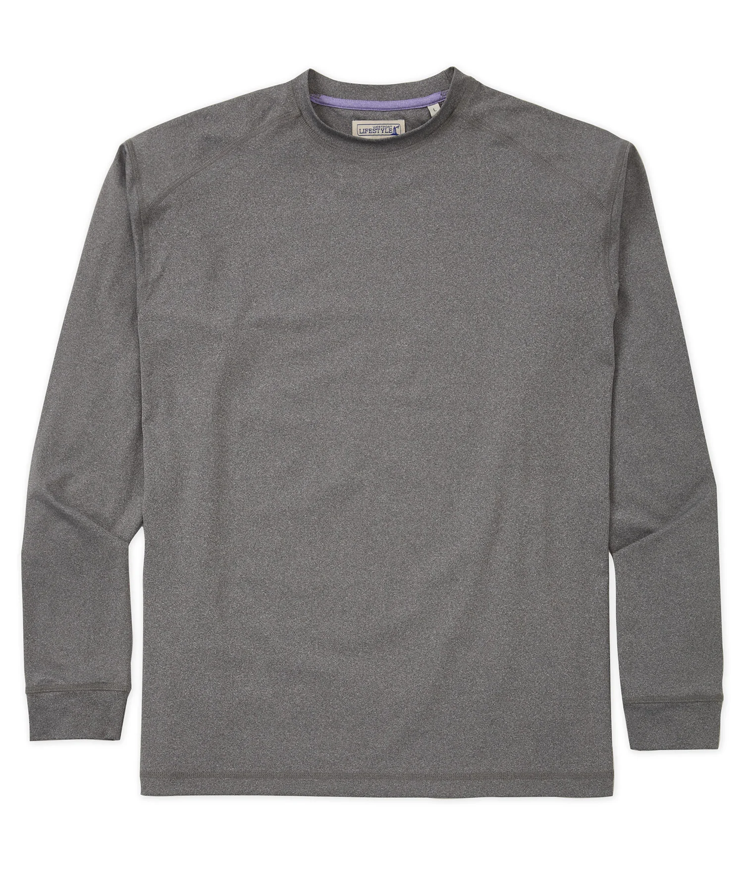 Westport Lifestyle Long Sleeve Performance Stretch Crew Neck UPF 30 Shirt - Image 12