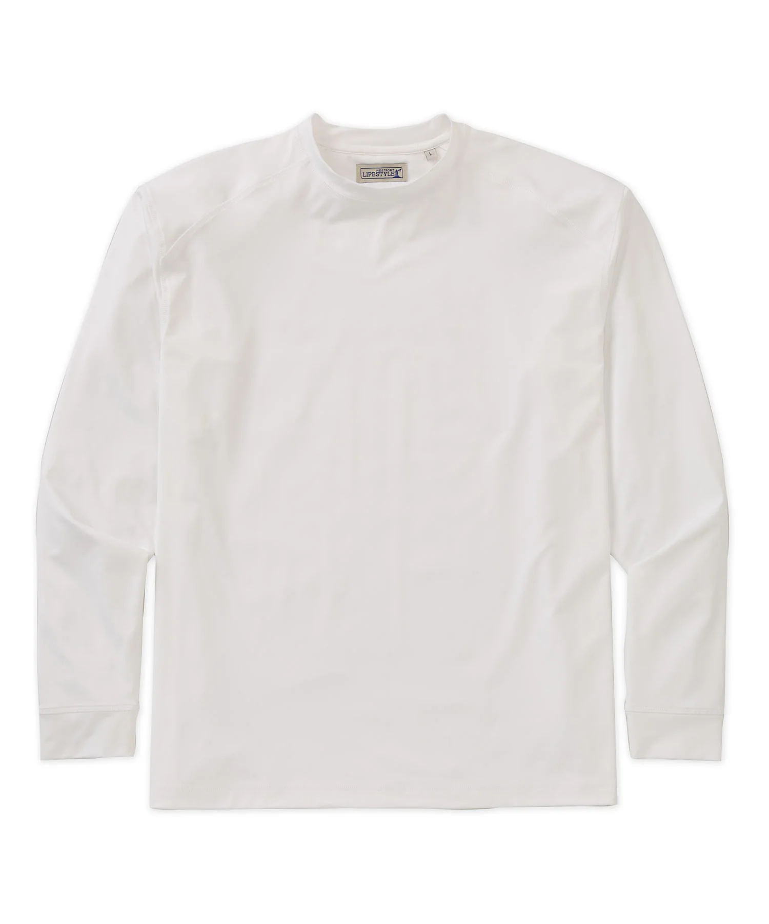 Westport Lifestyle Long Sleeve Performance Stretch Crew Neck UPF 30 Shirt - Image 22