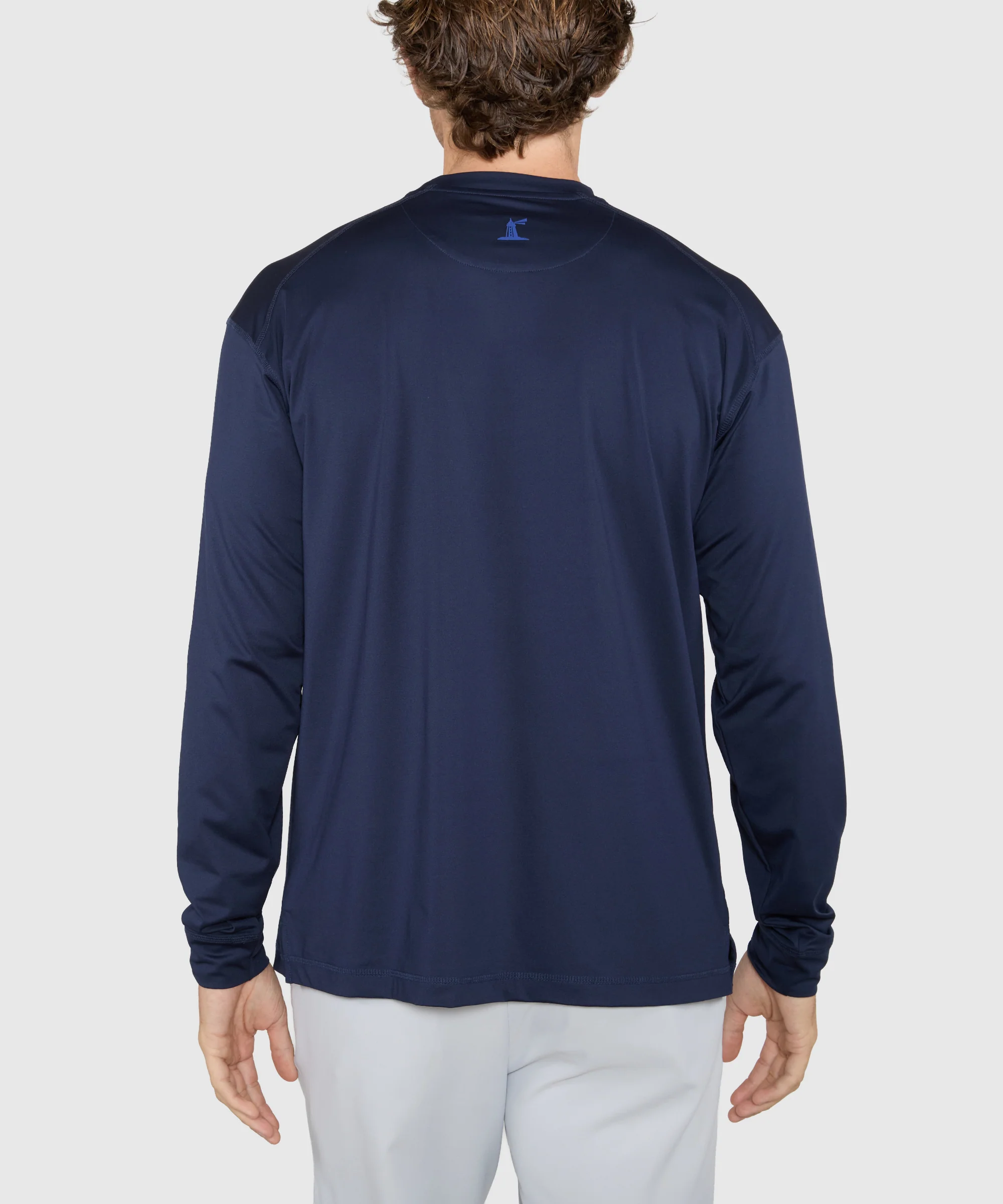 Westport Lifestyle Long Sleeve Performance Stretch Crew Neck UPF 30 Shirt - Image 31