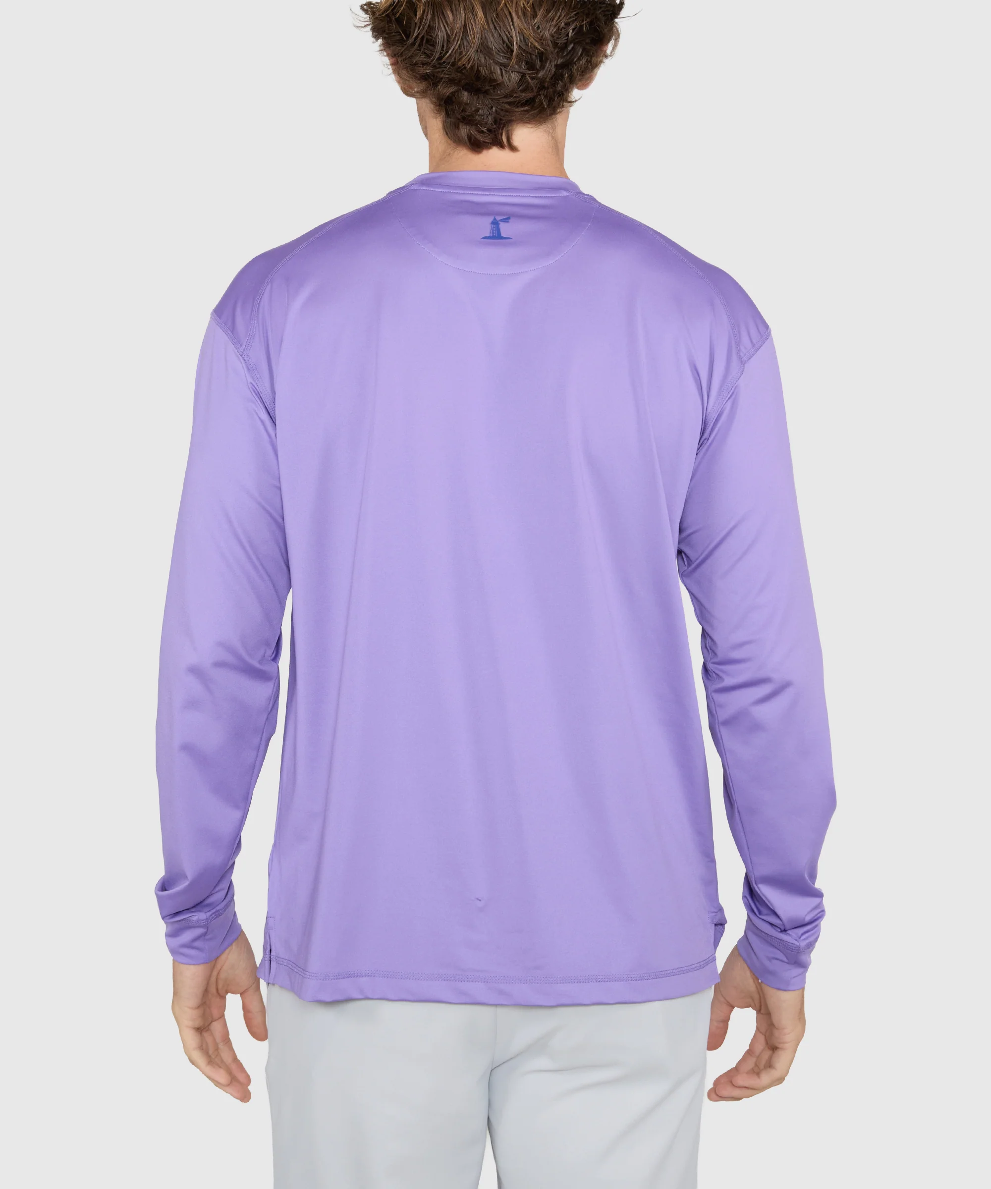 Westport Lifestyle Long Sleeve Performance Stretch Crew Neck UPF 30 Shirt - Image 36