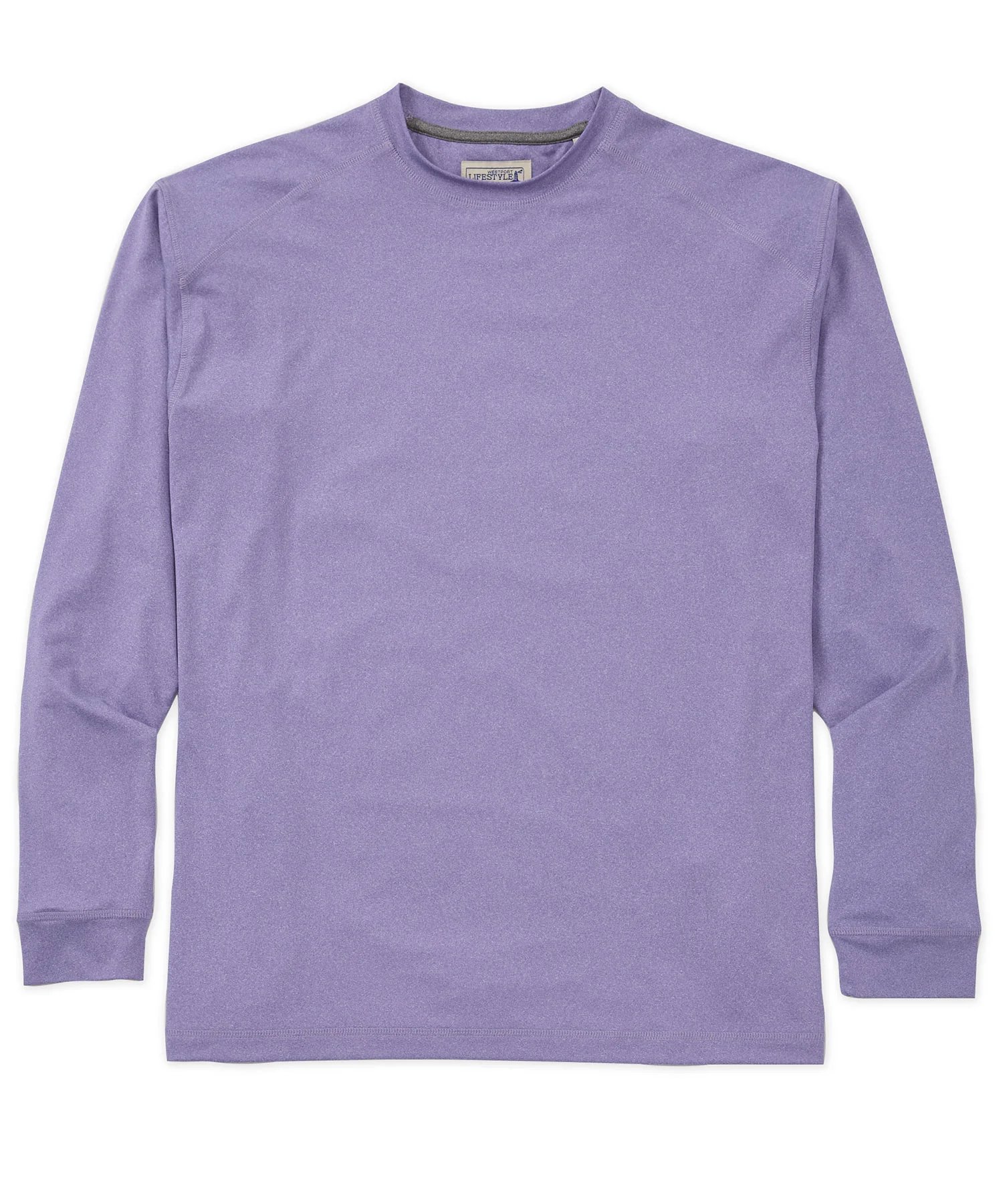 Westport Lifestyle Long Sleeve Performance Stretch Crew Neck UPF 30 Shirt - Image 6