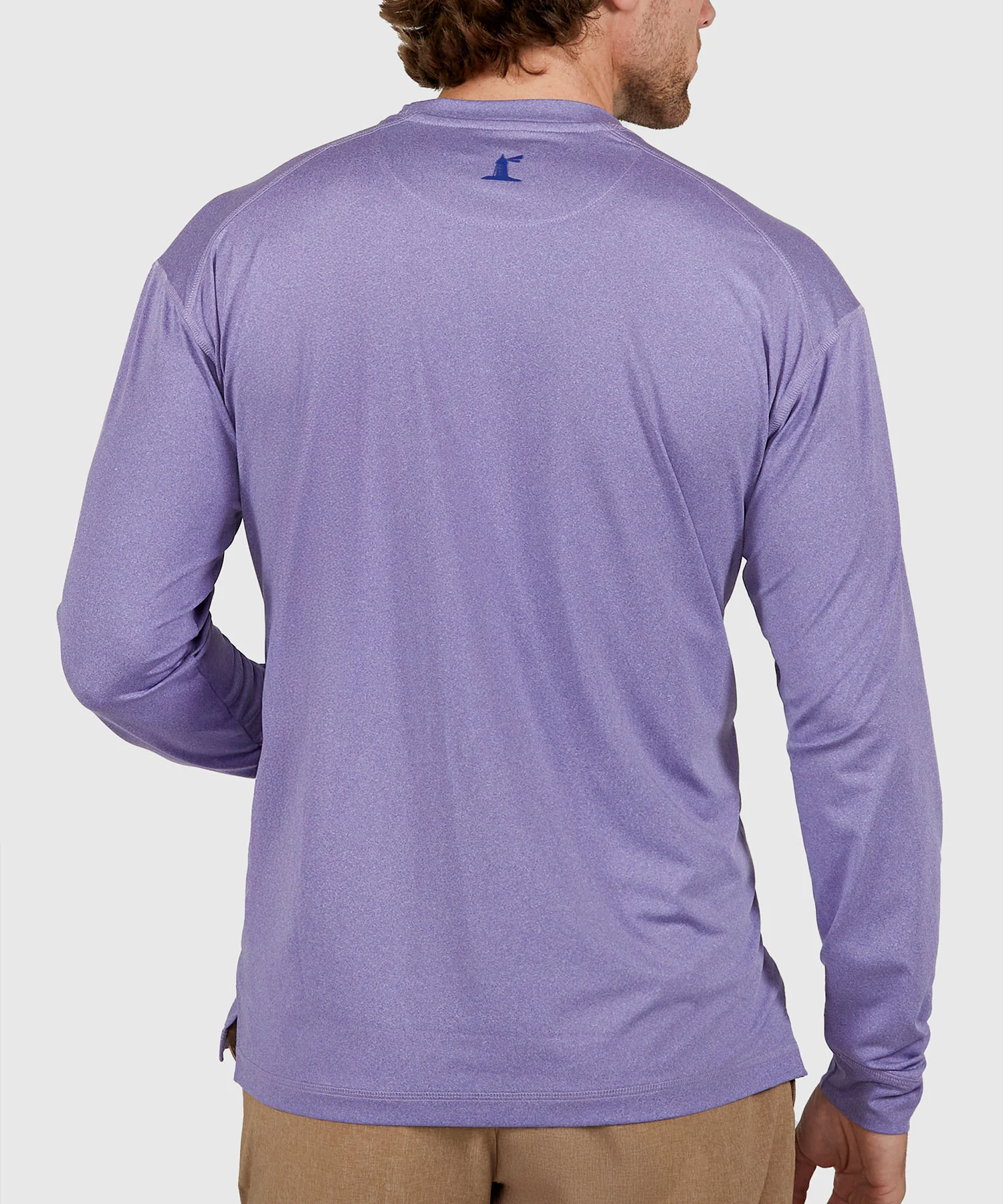 Westport Lifestyle Long Sleeve Performance Stretch Crew Neck UPF 30 Shirt - Image 8