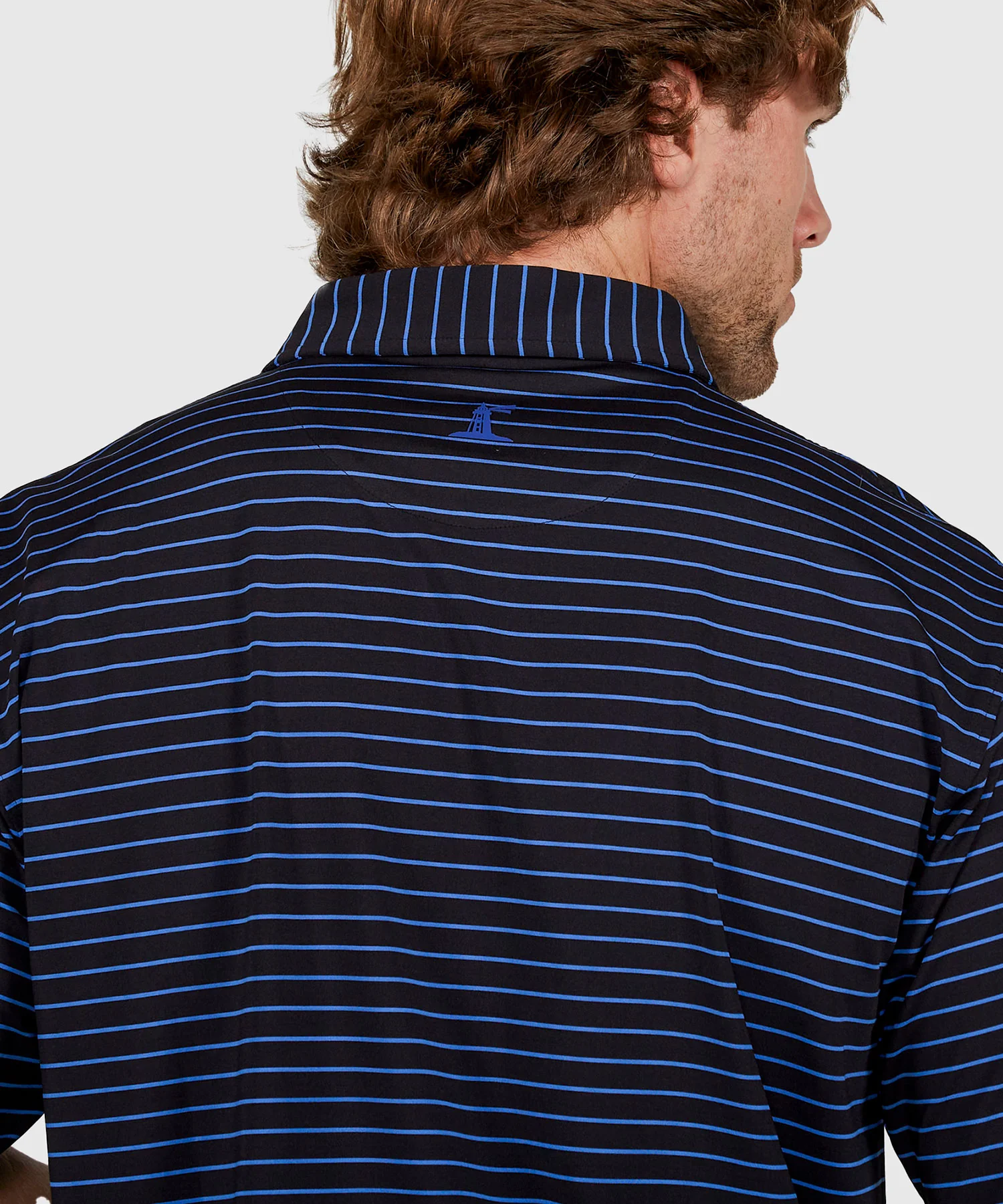 Westport Lifestyle Short Sleeve Stripe Polo Knit Shirt - Image 18