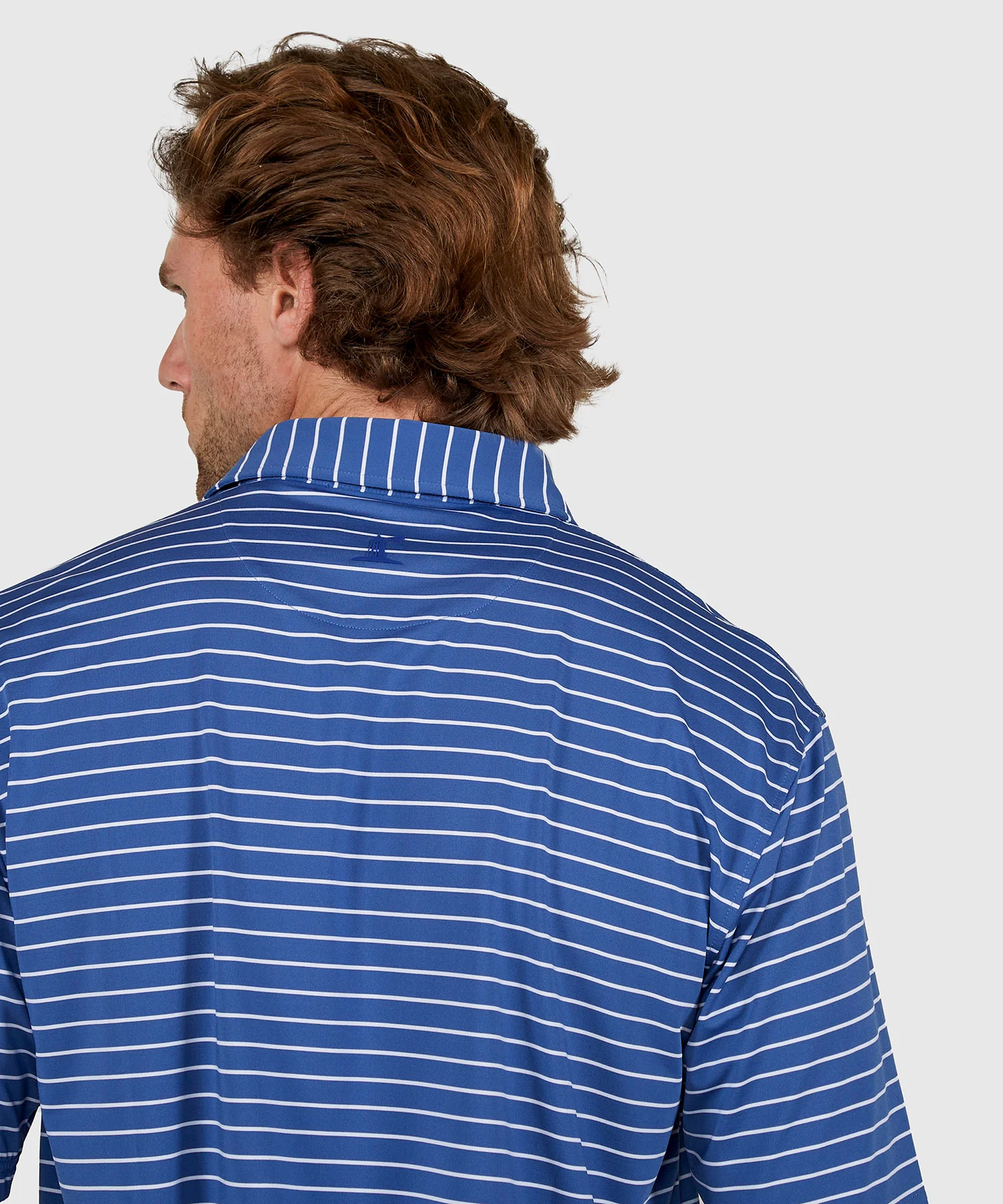 Westport Lifestyle Short Sleeve Stripe Polo Knit Shirt - Image 23