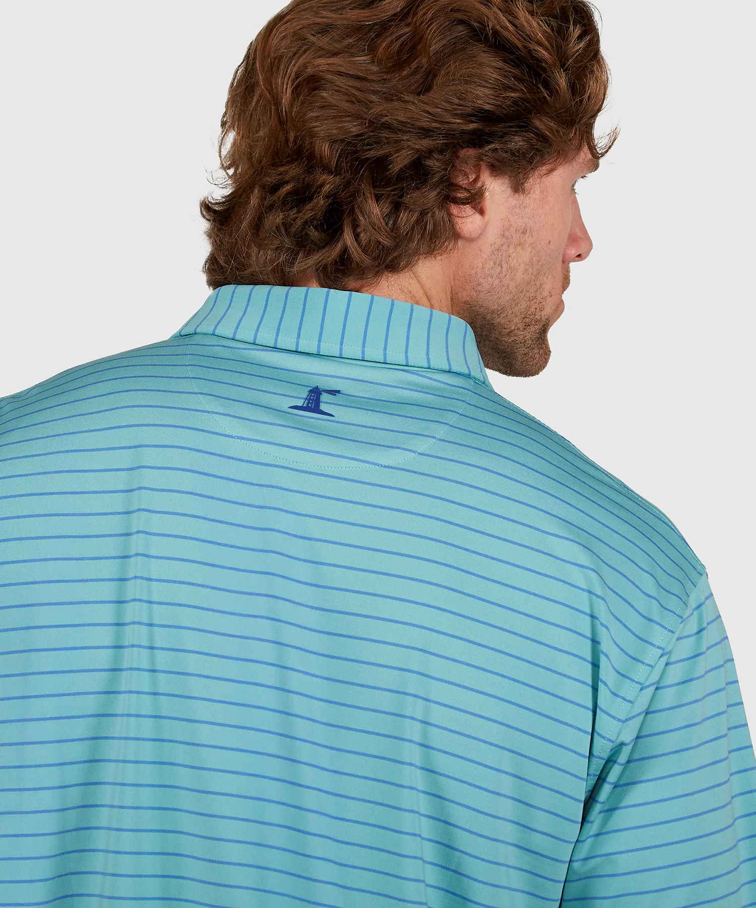 Westport Lifestyle Short Sleeve Stripe Polo Knit Shirt - Image 8