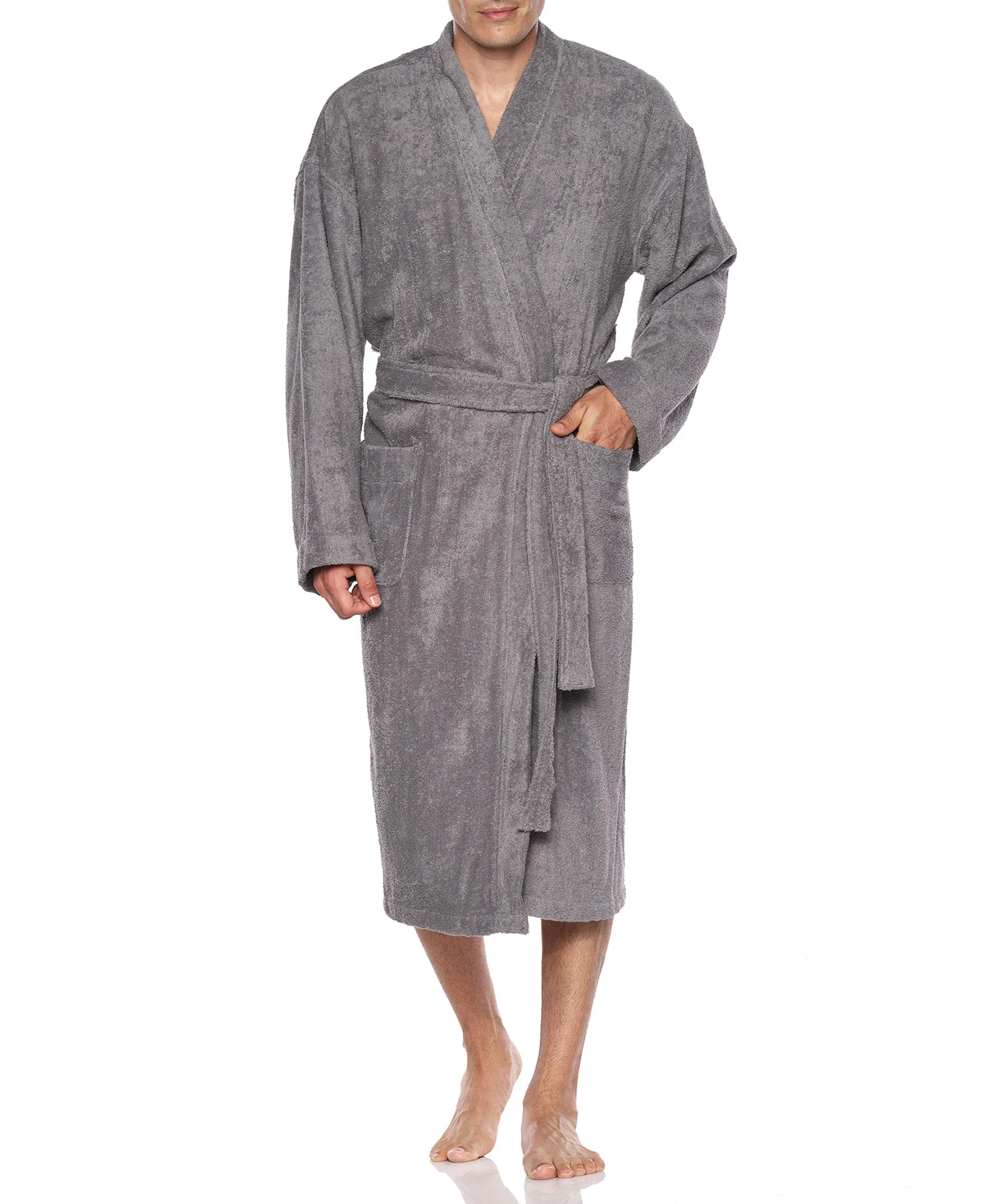 Majestic Cotton Loop Terry Robe - Image 3