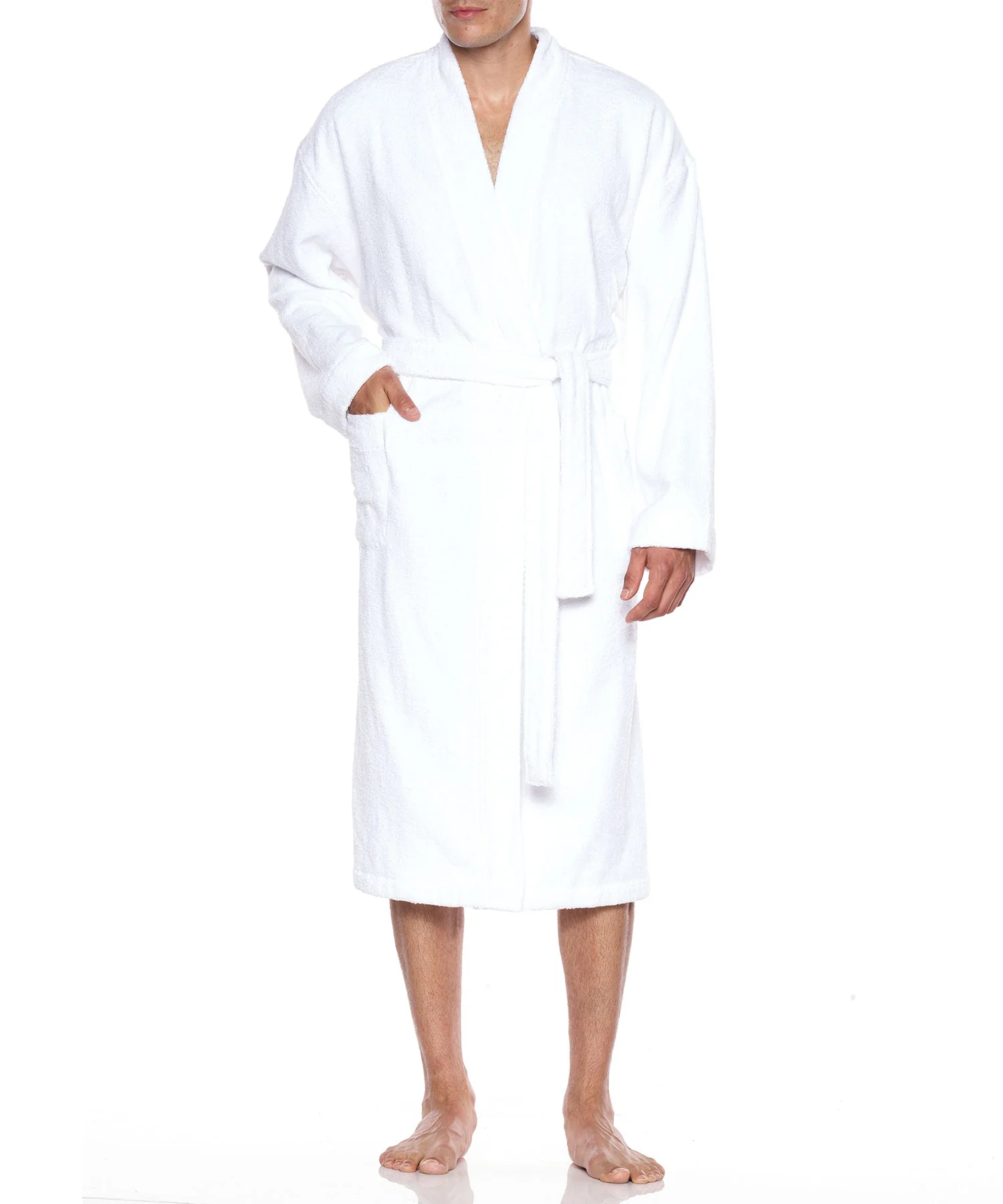 Majestic Cotton Loop Terry Robe - Image 5