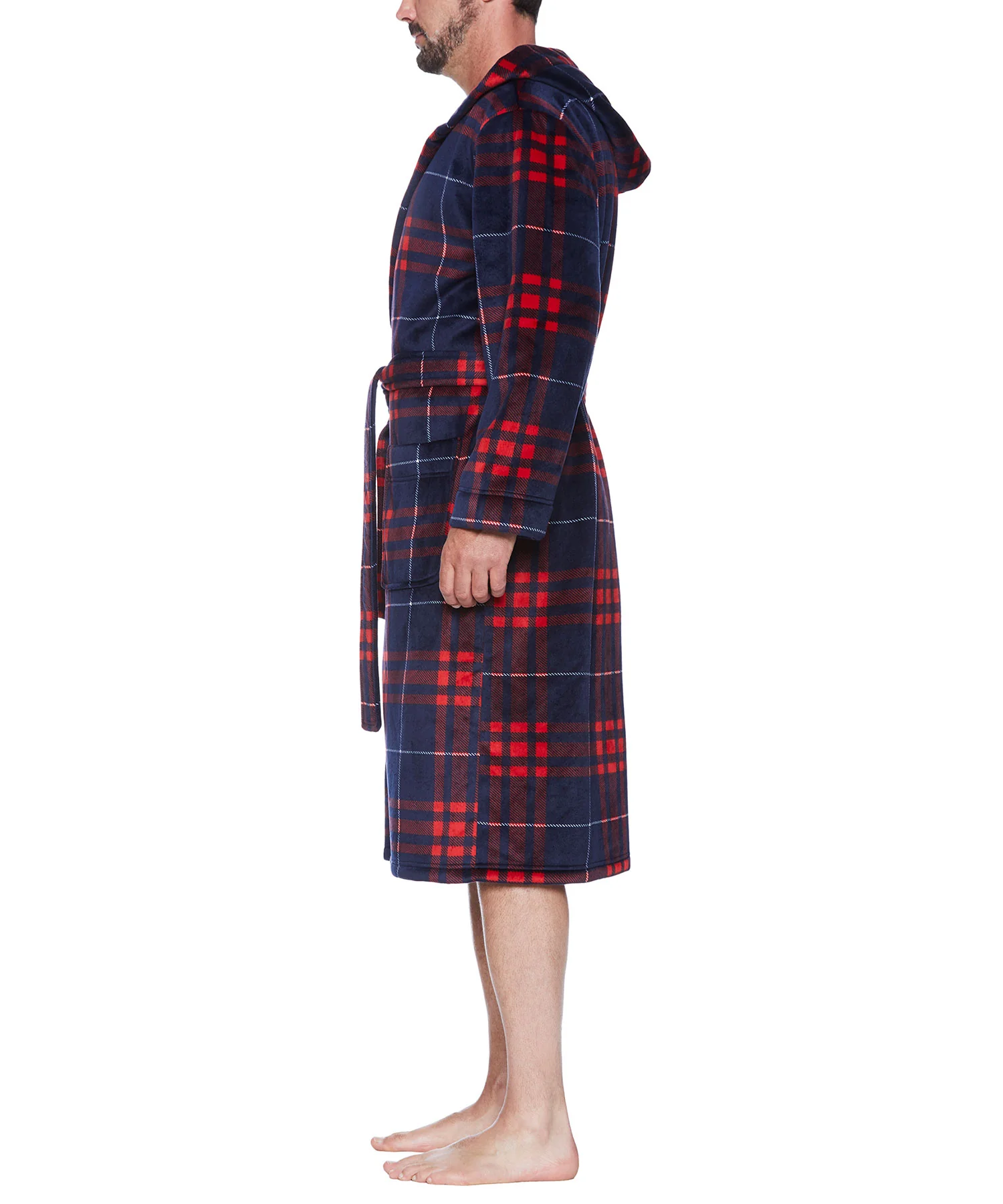 Majestic Hooded Fleece Robe - Image 5