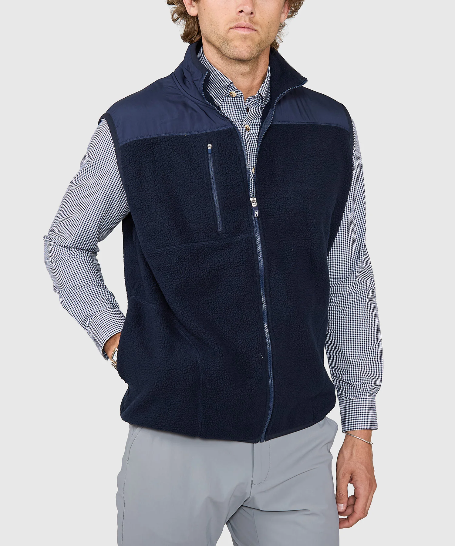 Cutter & Buck Cascade Eco Sherpa Fleece Vest - Image 3