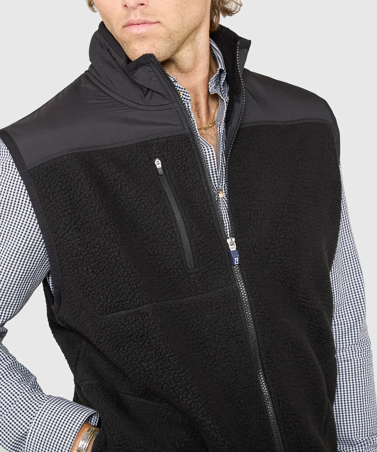 Cutter & Buck Cascade Eco Sherpa Fleece Vest - Image 9