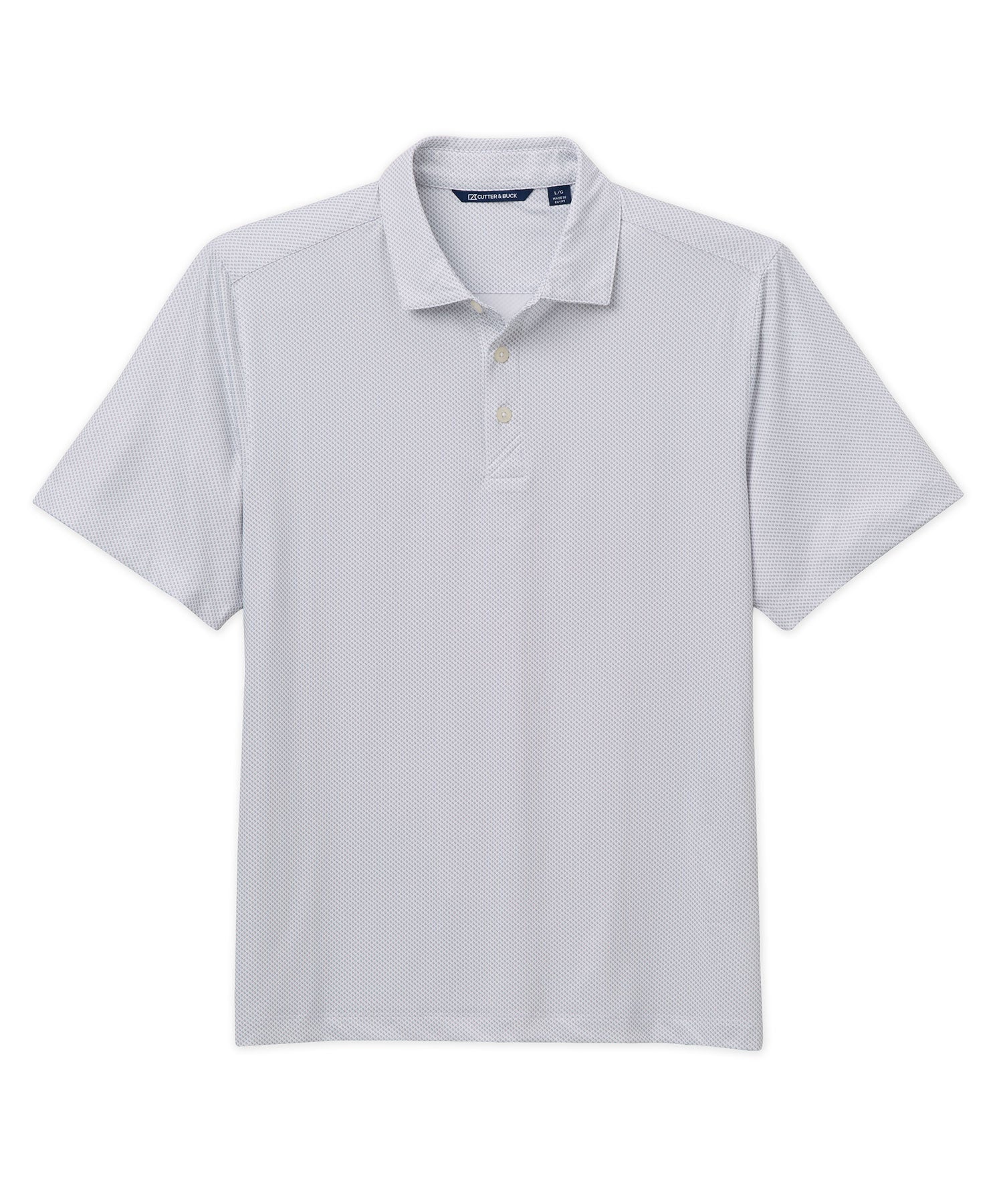 Cutter & Buck Pike Eco Symmetry Print Stretch Recycled Polo - Image 3