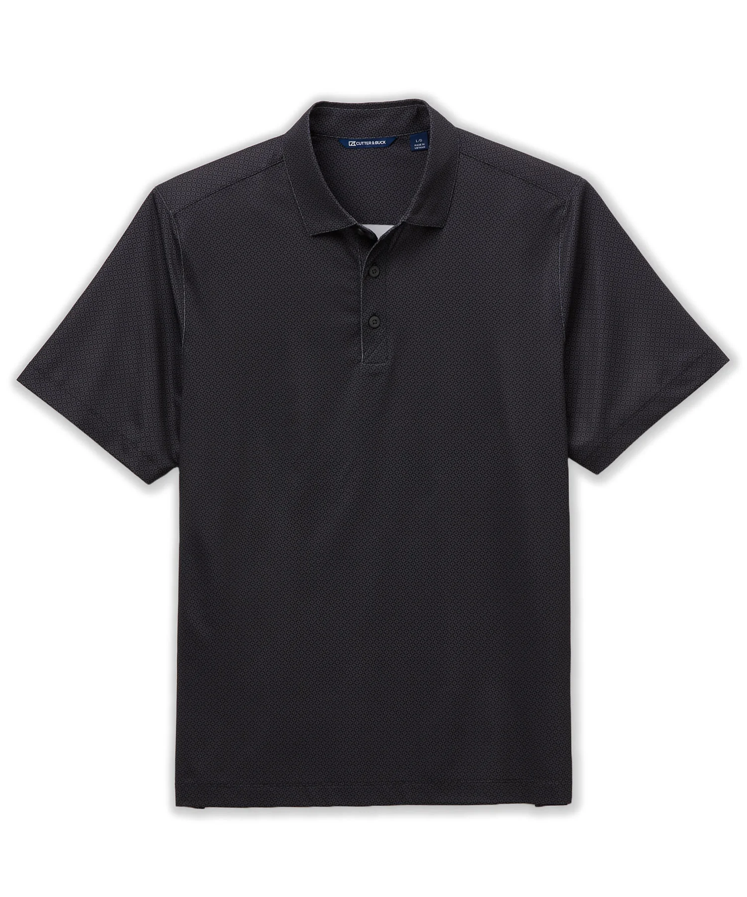 Cutter & Buck Pike Eco Tonal Geo Print Stretch Recycled Polo - Image 5