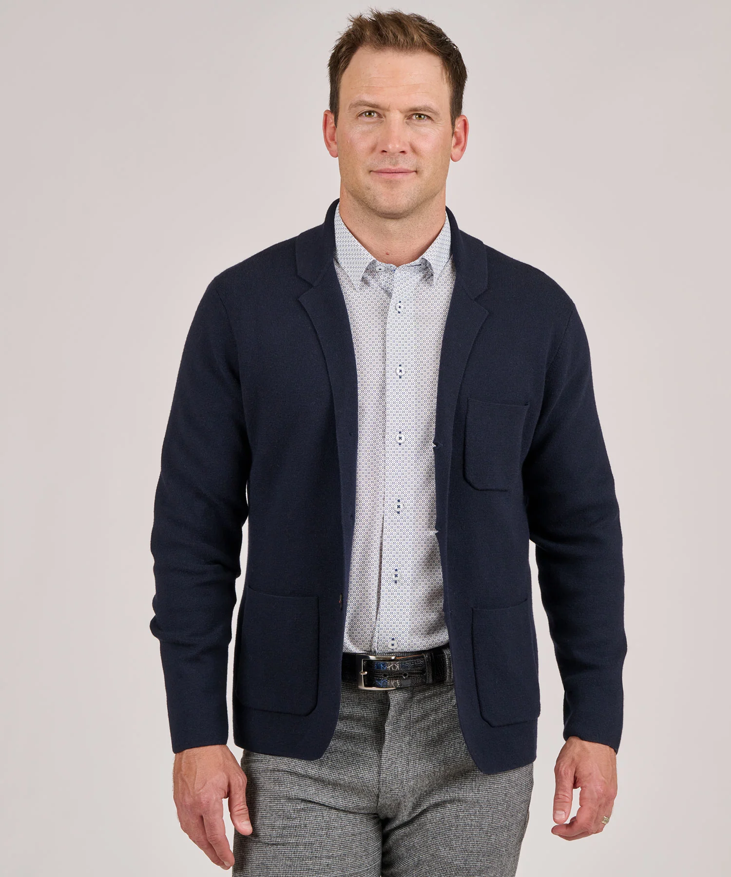 Westport Black Knit Blazer - Image 3