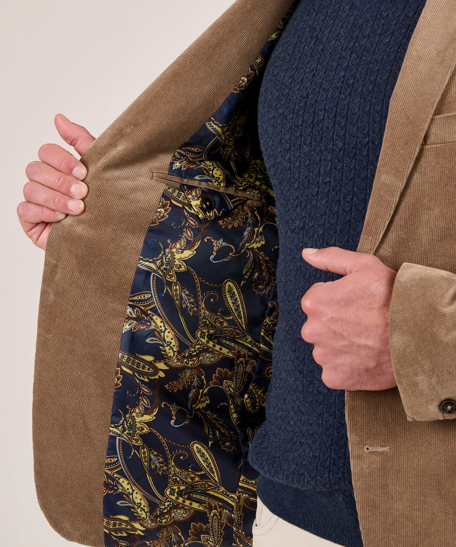 Westport Black Corduroy Sport Coat - Image 9