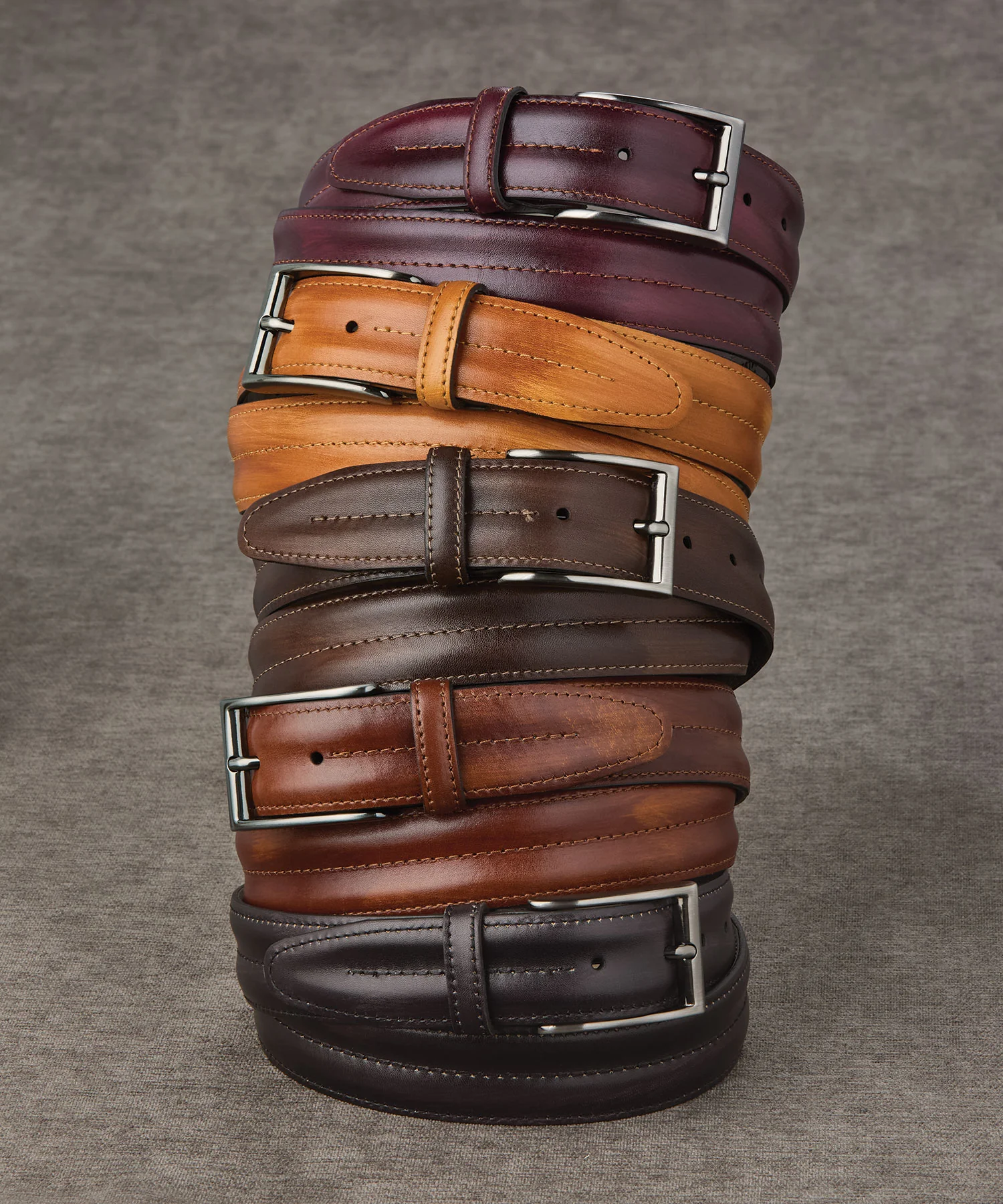 Westport Black Italian Calfskin 35mm Channel Belt - Image 2