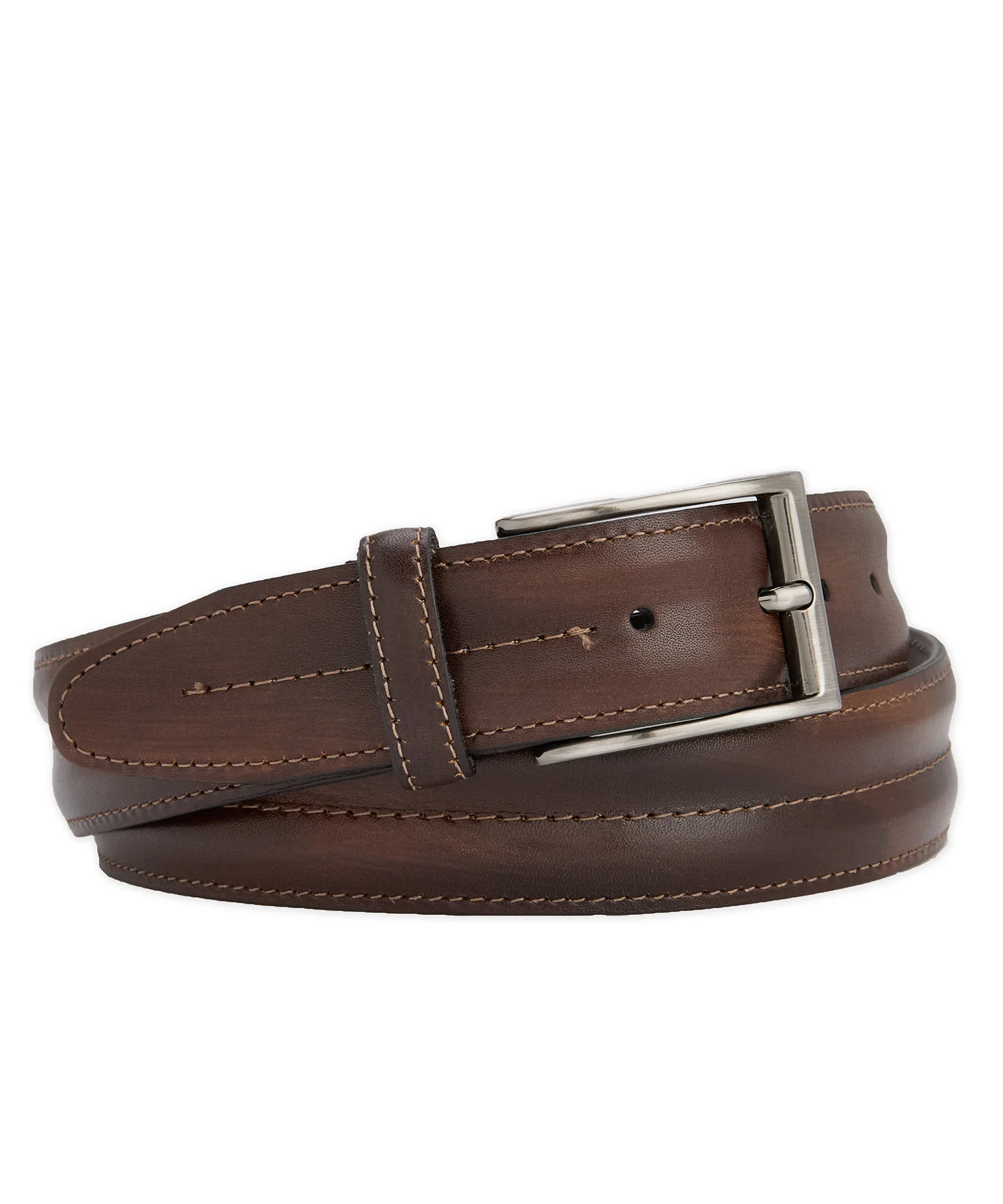 Westport Black Italian Calfskin 35mm Channel Belt - Image 6