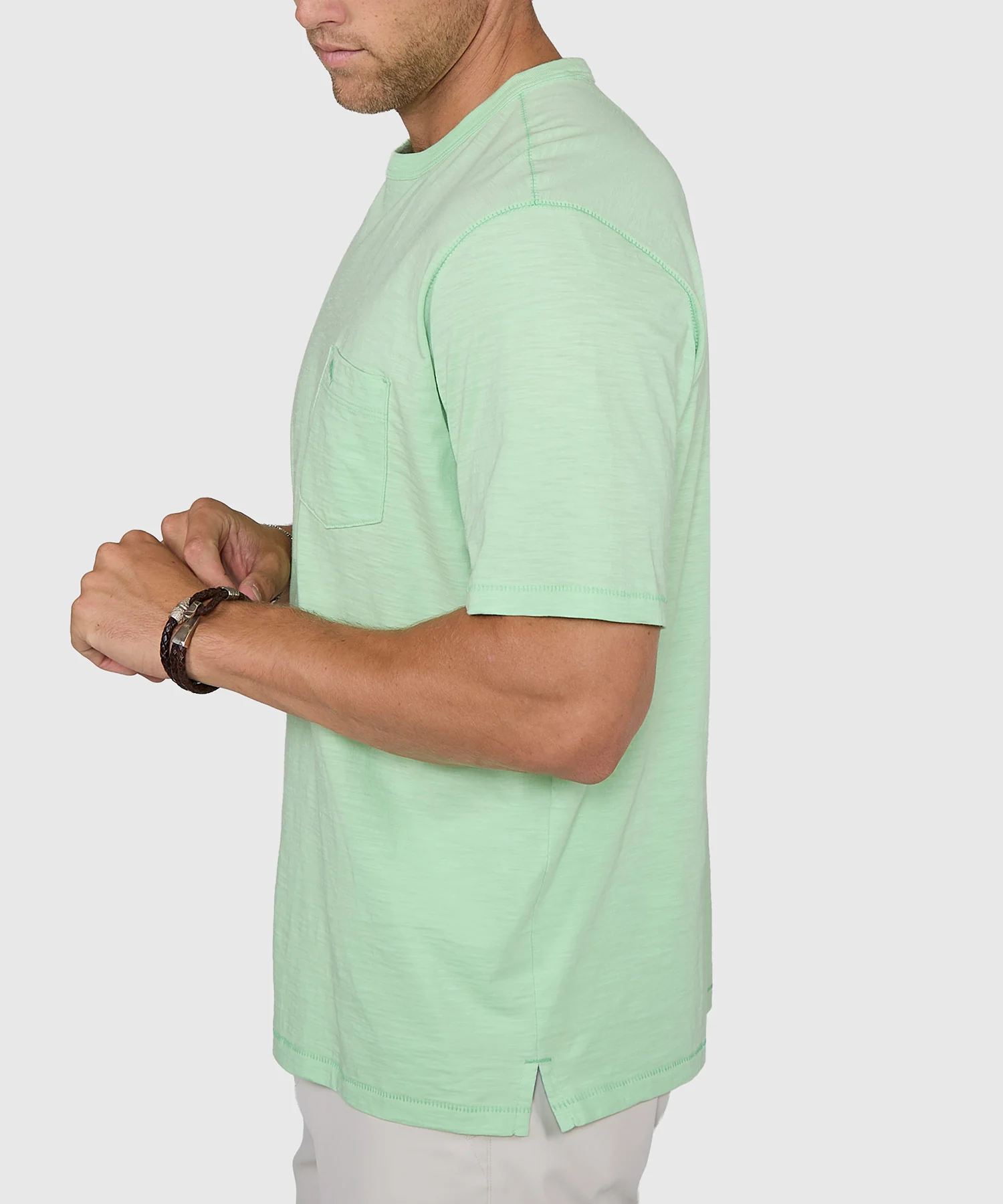 Tommy Bahama Short Sleeve Bali Beach Crew Neck T-Shirt - Image 9