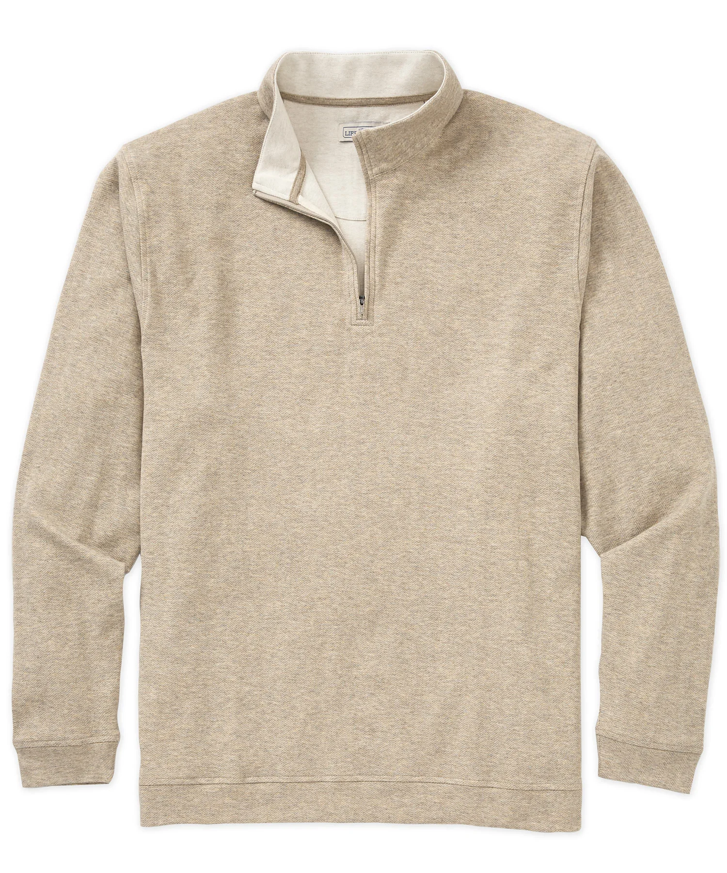 Westport Lifestyle Long Sleeve Herringbone Interlock Quarter Zip Pullover - Image 14