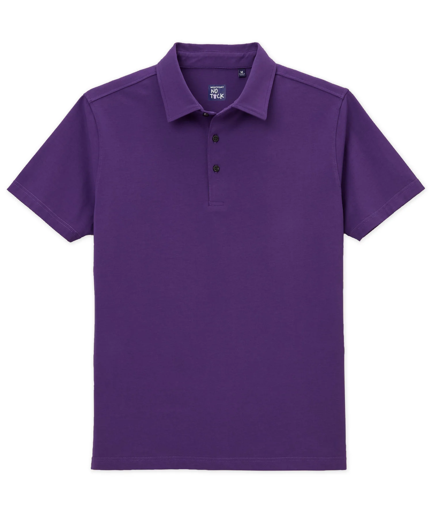 Westport No-Tuck Short Sleeve Cotton Performance Stretch Polo Knit Shirt - Image 19