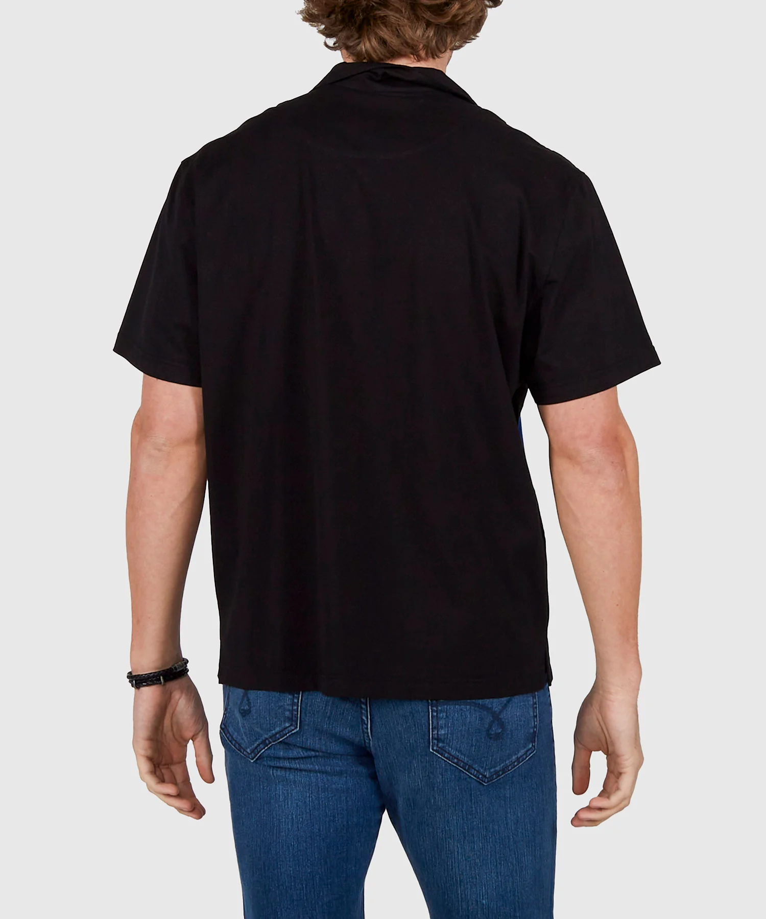Westport No-Tuck Short Sleeve Cotton Performance Contrast Trim Placket Polo Knit Shirt - Image 19
