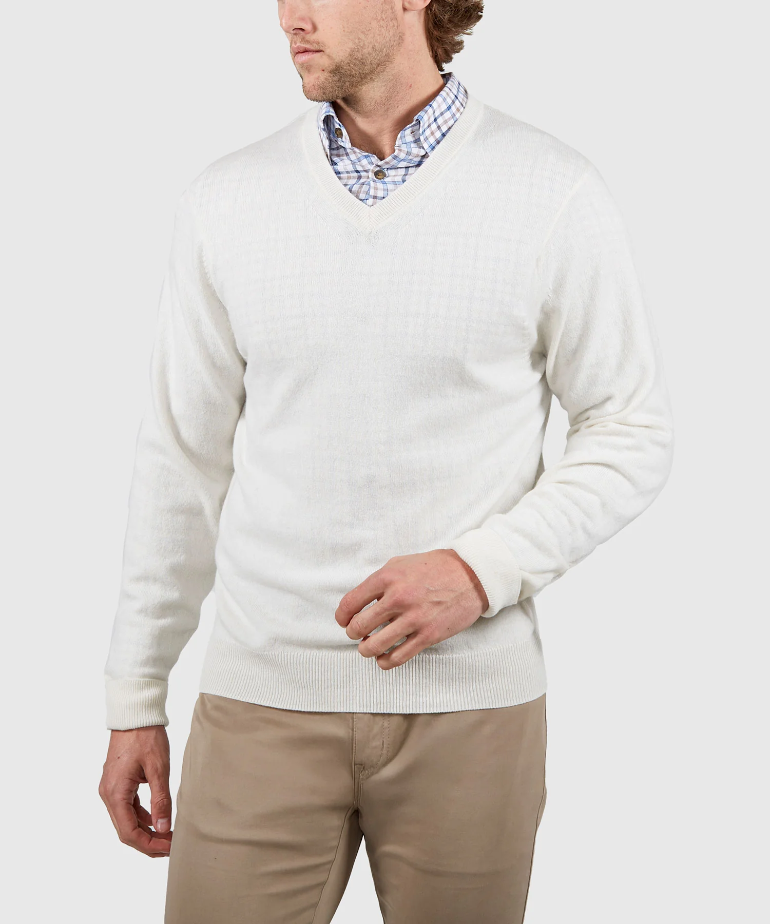 Westport Black Long Sleeve Riviera V-Neck Sweater Pullover - Image 7