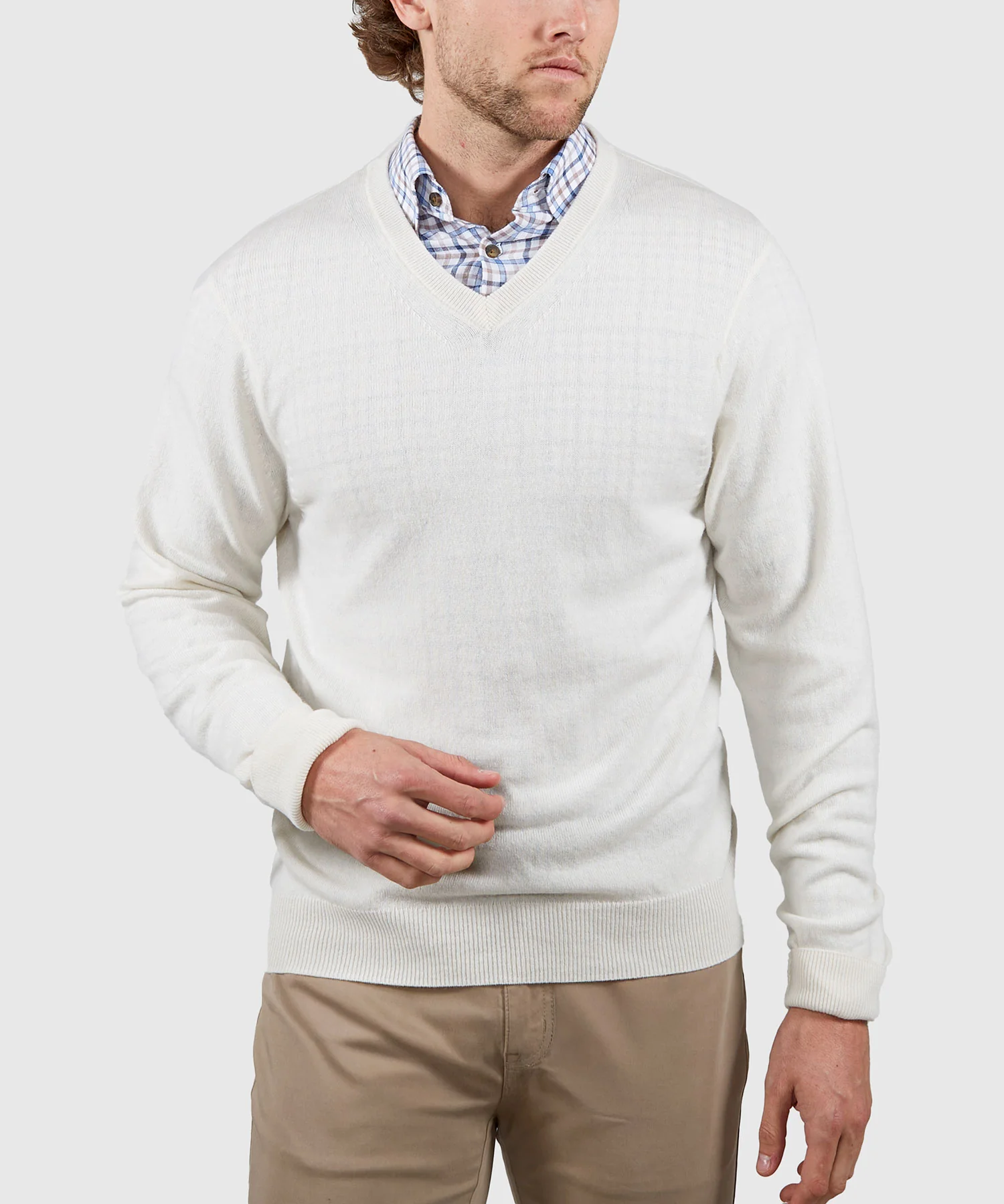 Westport Black Long Sleeve Riviera V-Neck Sweater Pullover - Image 8