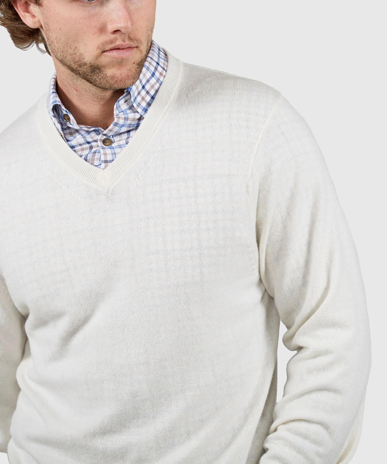 Westport Black Long Sleeve Riviera V-Neck Sweater Pullover - Image 9