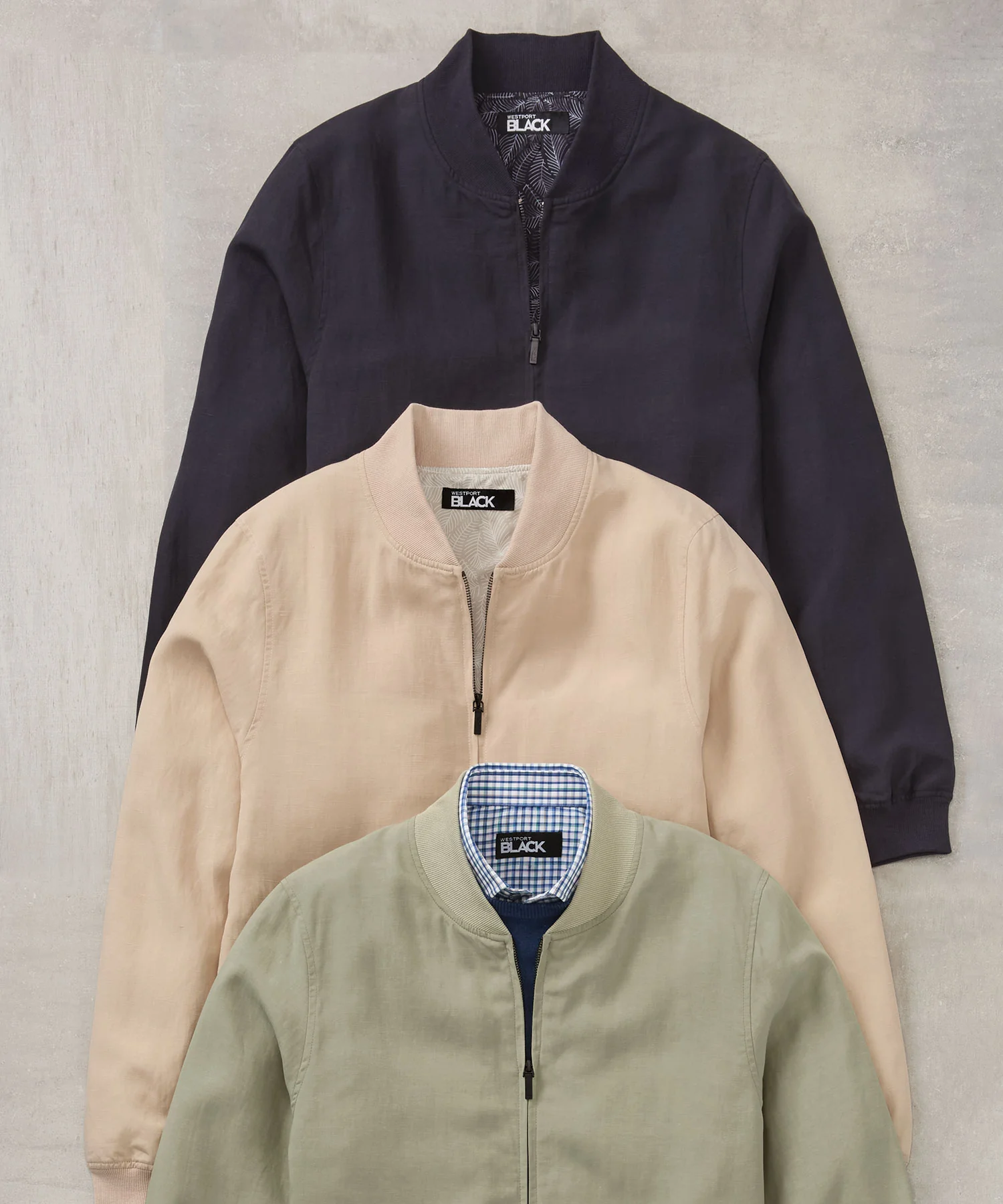 Westport Black Summer Blend Blouson Jacket - Image 16
