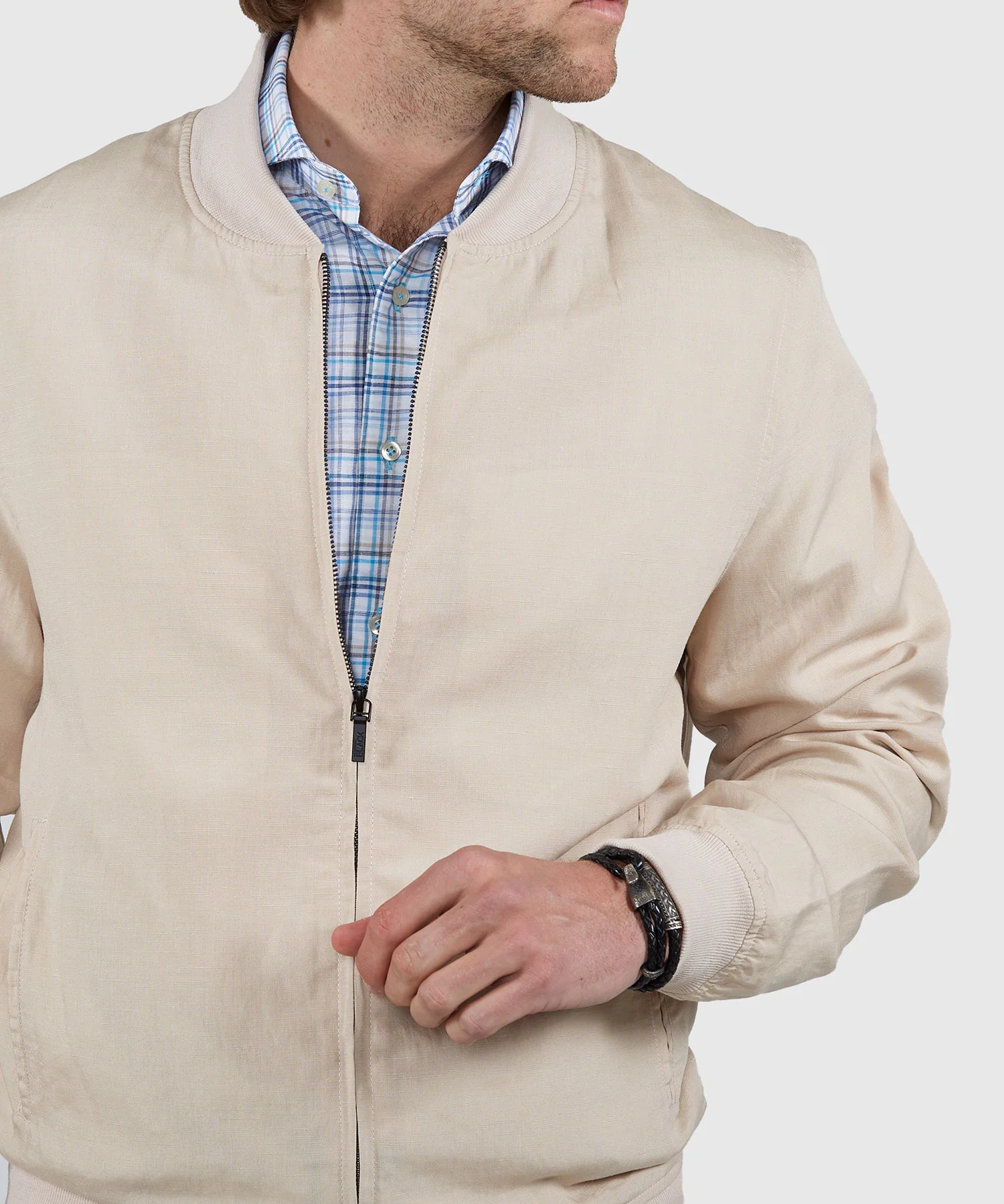 Westport Black Summer Blend Blouson Jacket - Image 3