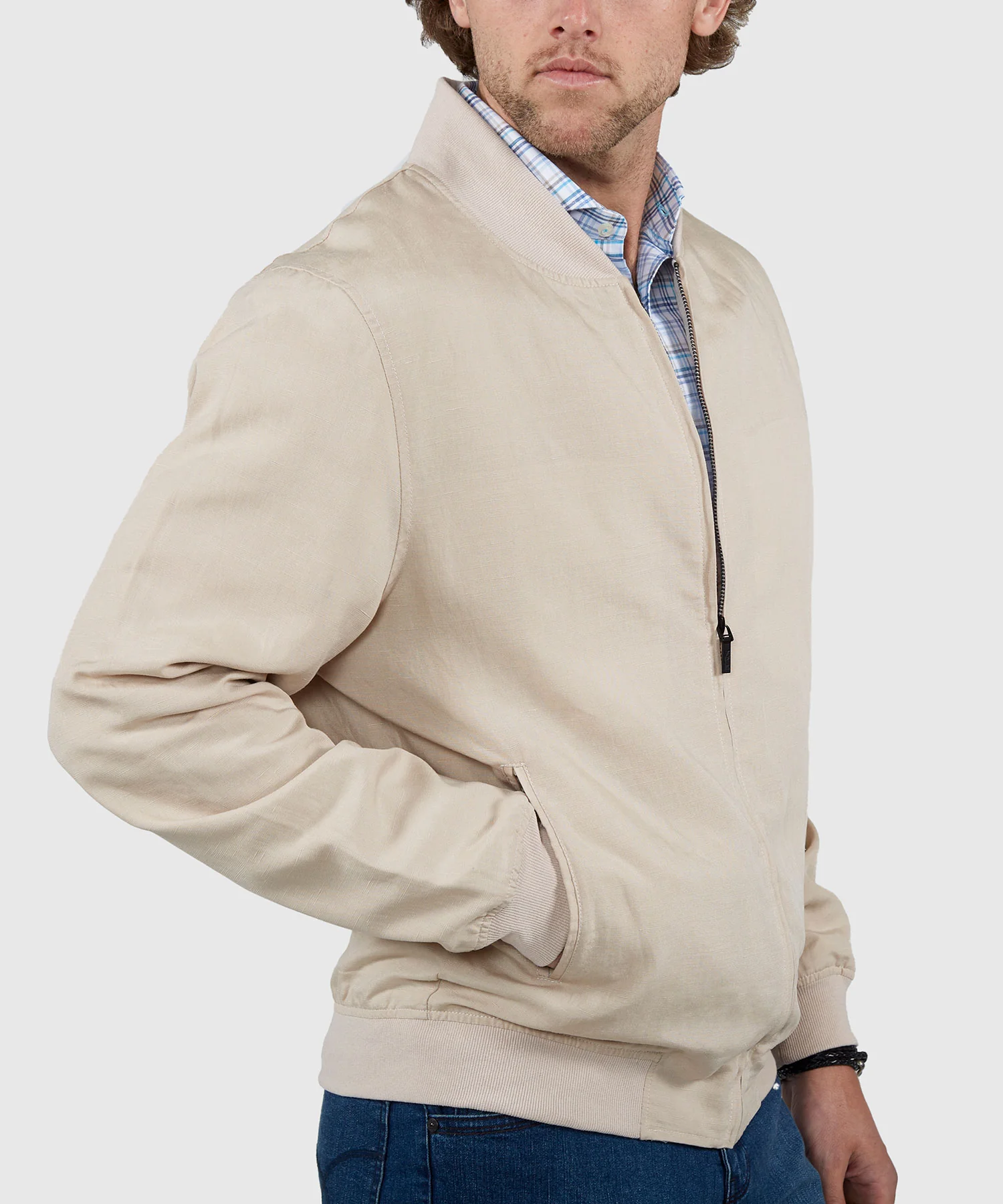Westport Black Summer Blend Blouson Jacket - Image 4