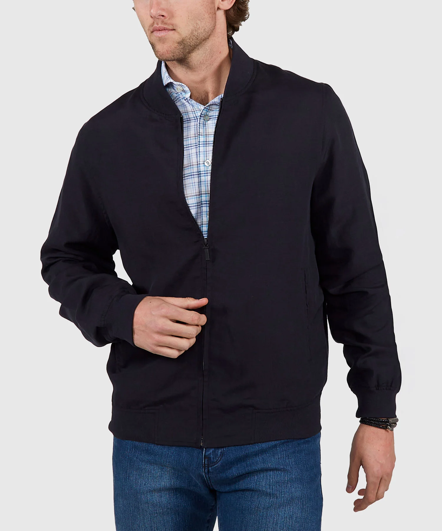 Westport Black Summer Blend Blouson Jacket - Image 7