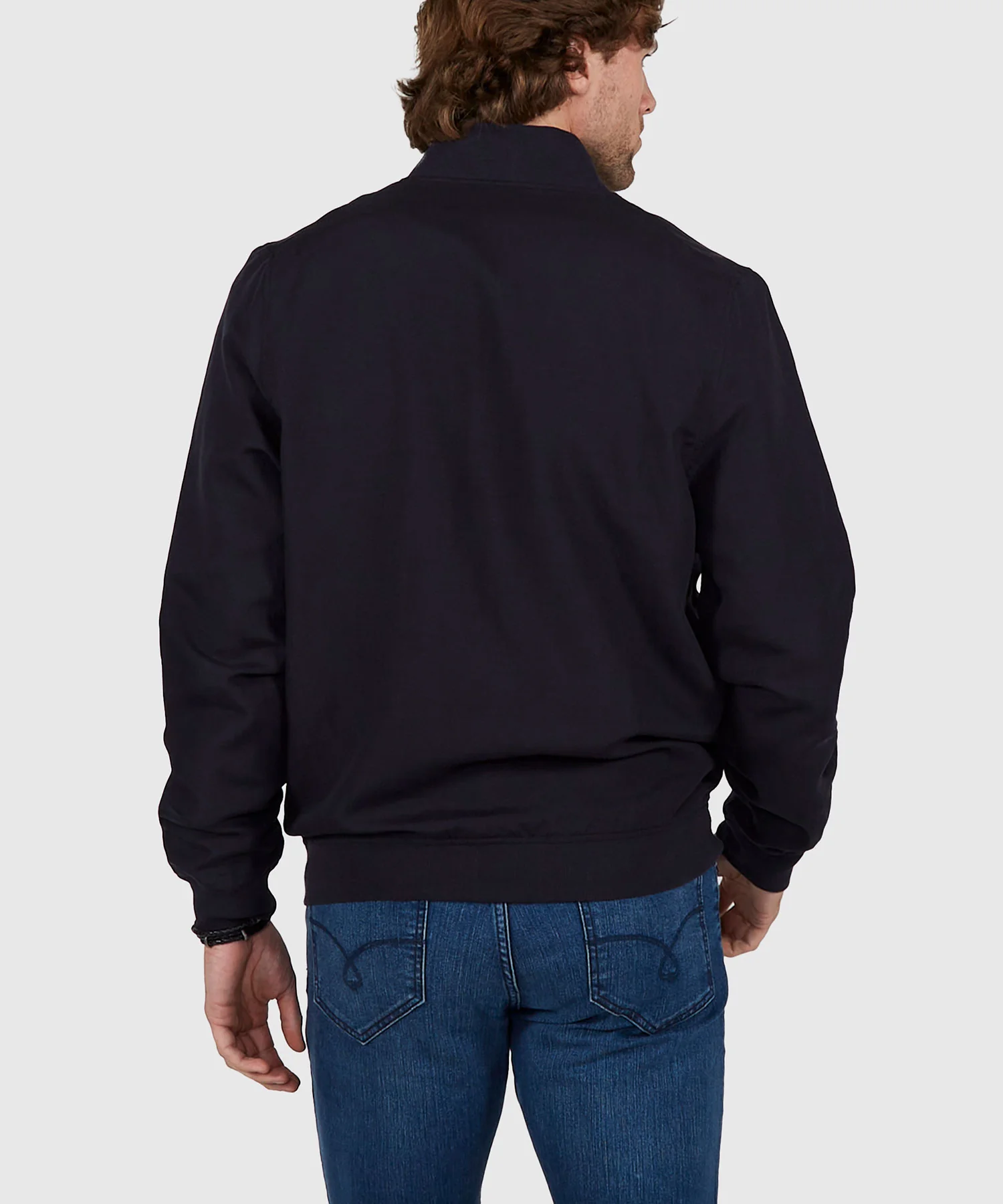 Westport Black Summer Blend Blouson Jacket - Image 8