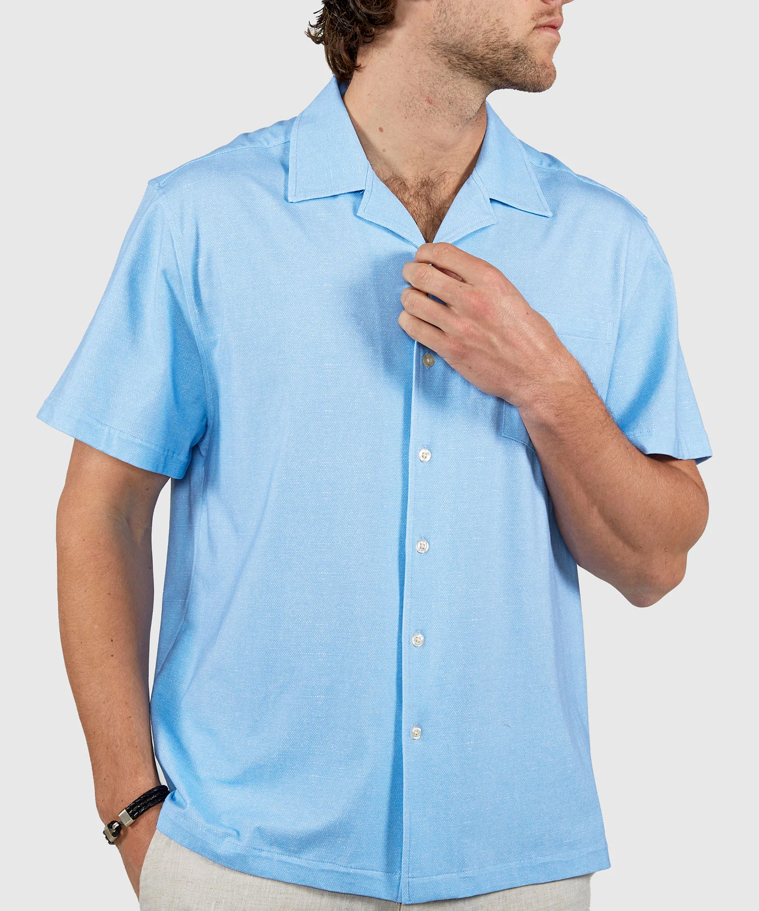 Westport Lifestyle Shoreline Cabana Short Sleeve Knit Shirt - Image 10