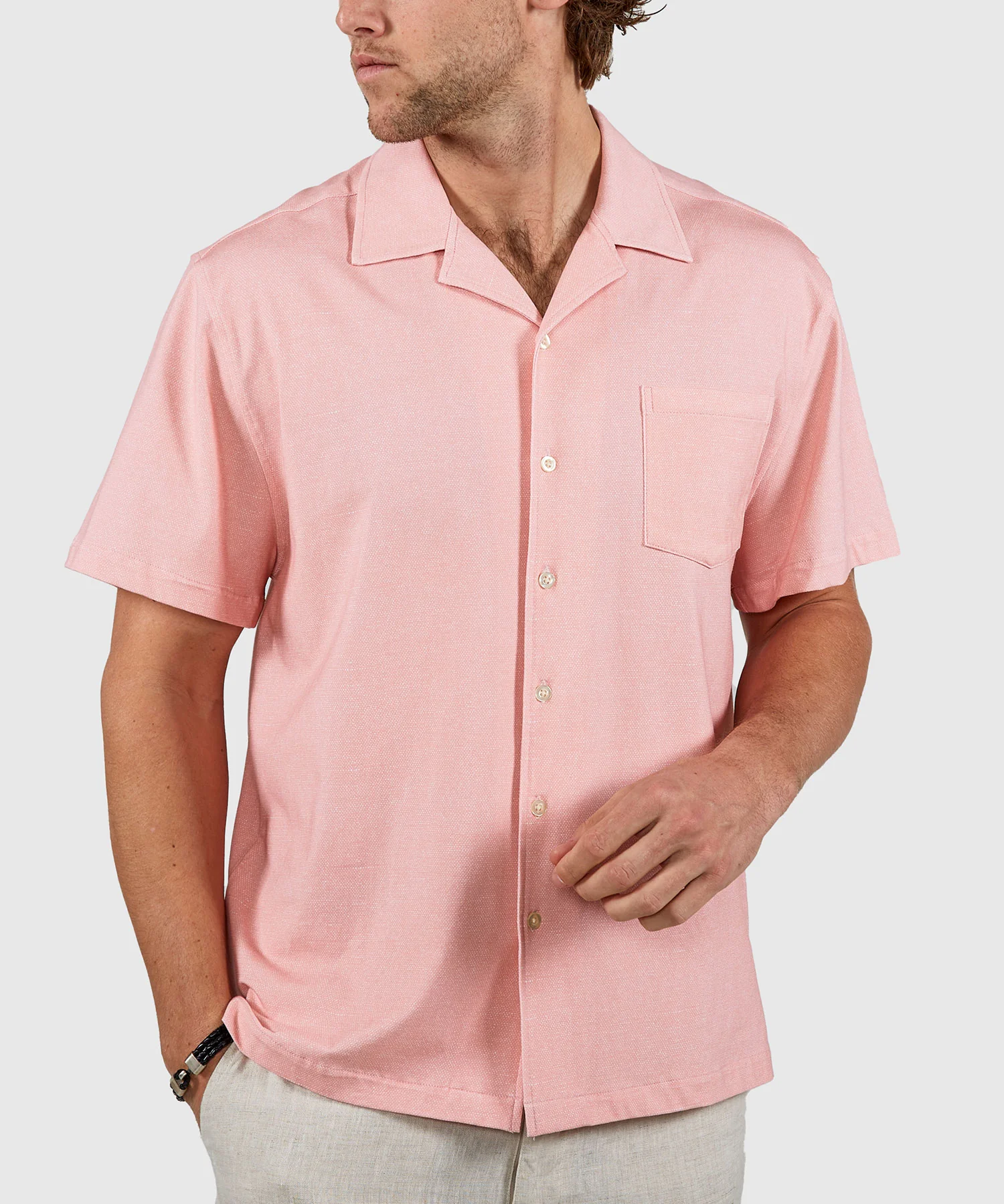 Westport Lifestyle Shoreline Cabana Short Sleeve Knit Shirt - Image 14