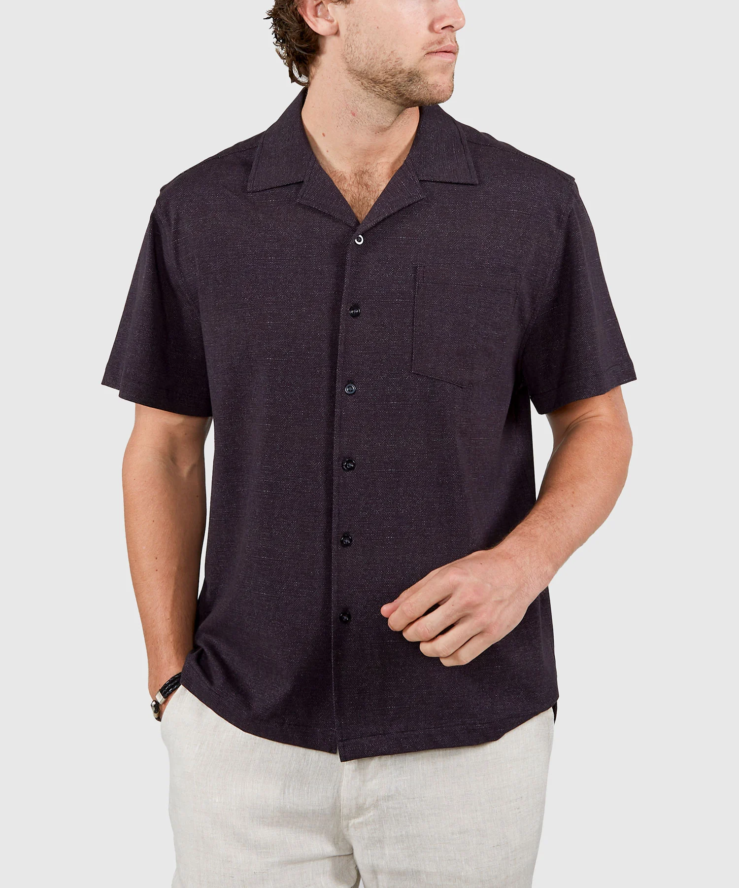Westport Lifestyle Shoreline Cabana Short Sleeve Knit Shirt - Image 4
