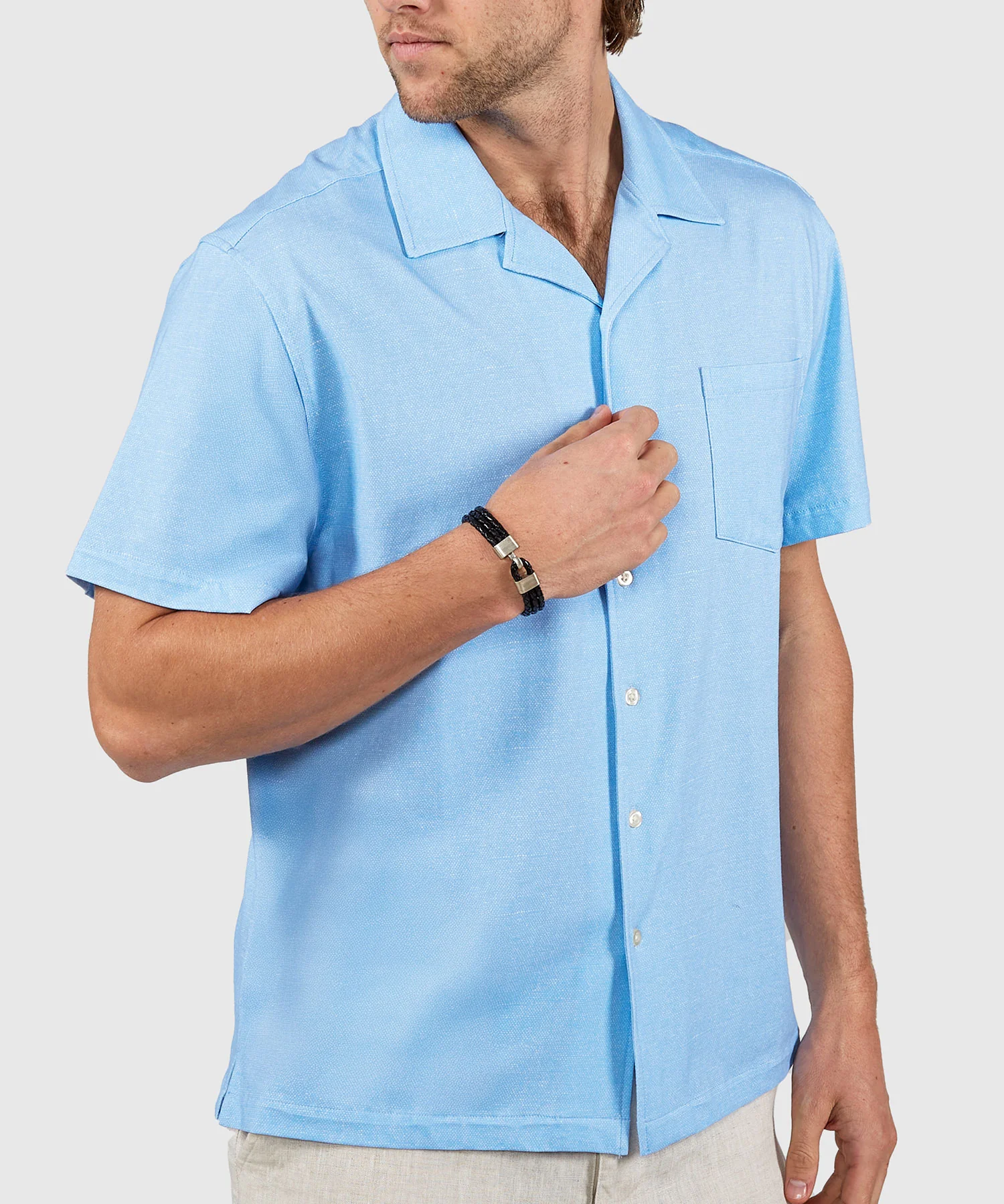 Westport Lifestyle Shoreline Cabana Short Sleeve Knit Shirt - Image 8