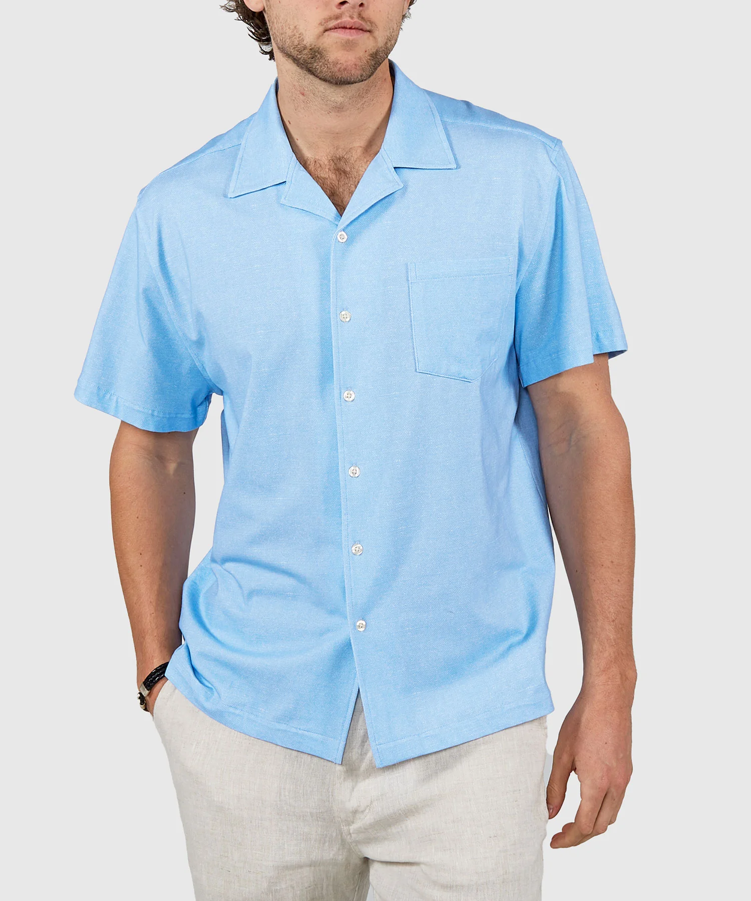Westport Lifestyle Shoreline Cabana Short Sleeve Knit Shirt - Image 9