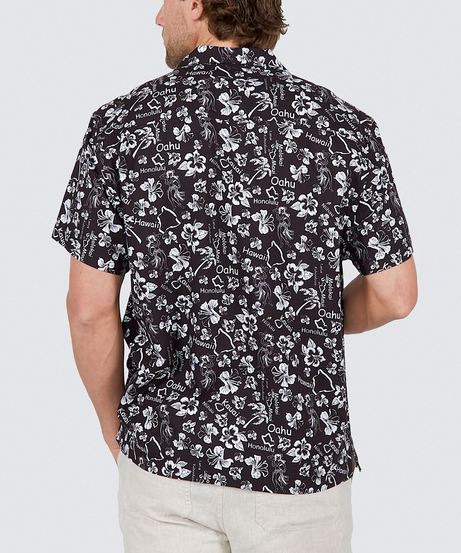 Westport Lifestyle Surfside 'Aloha' Printed Camp Shirt - Image 4